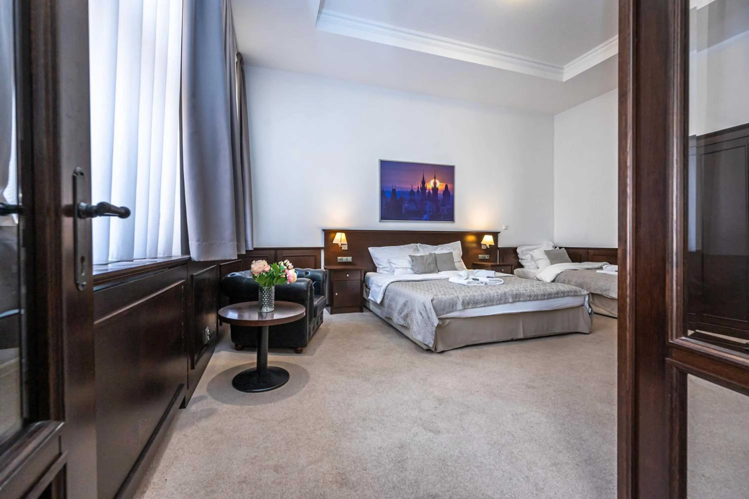 Bed in Apartrezidence Opletalova