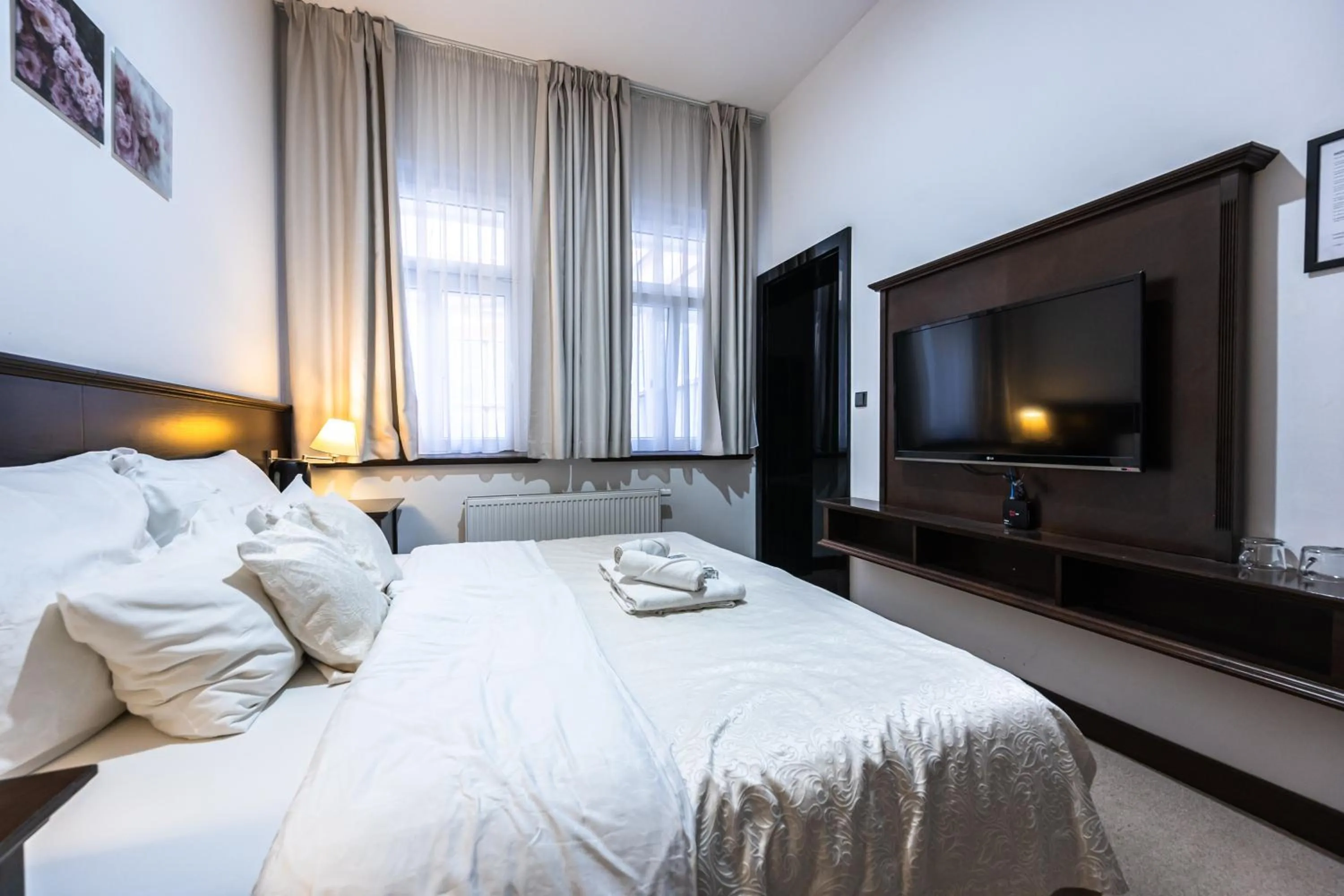 Bed in Apartrezidence Opletalova