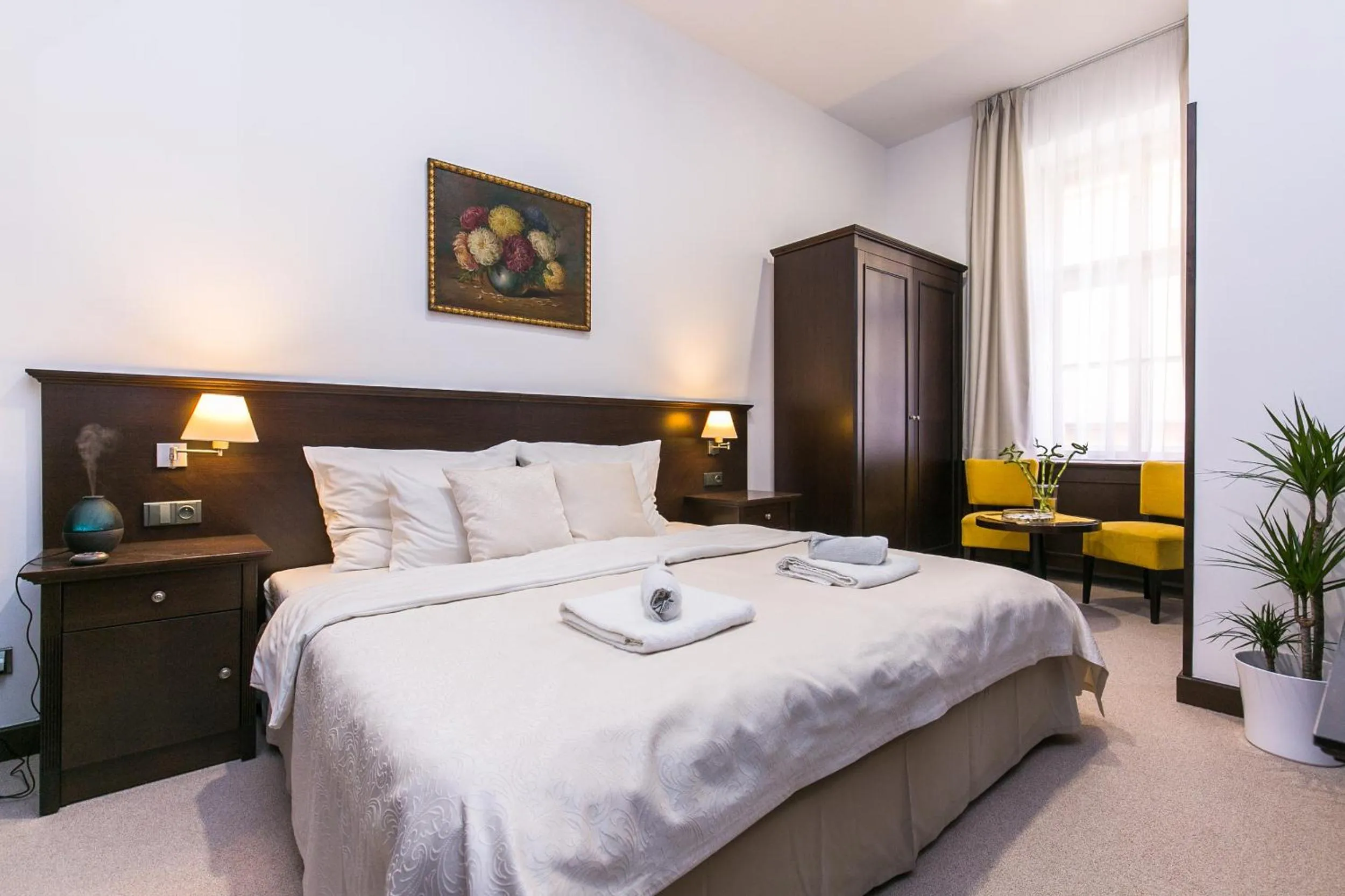 Bed in Apartrezidence Opletalova