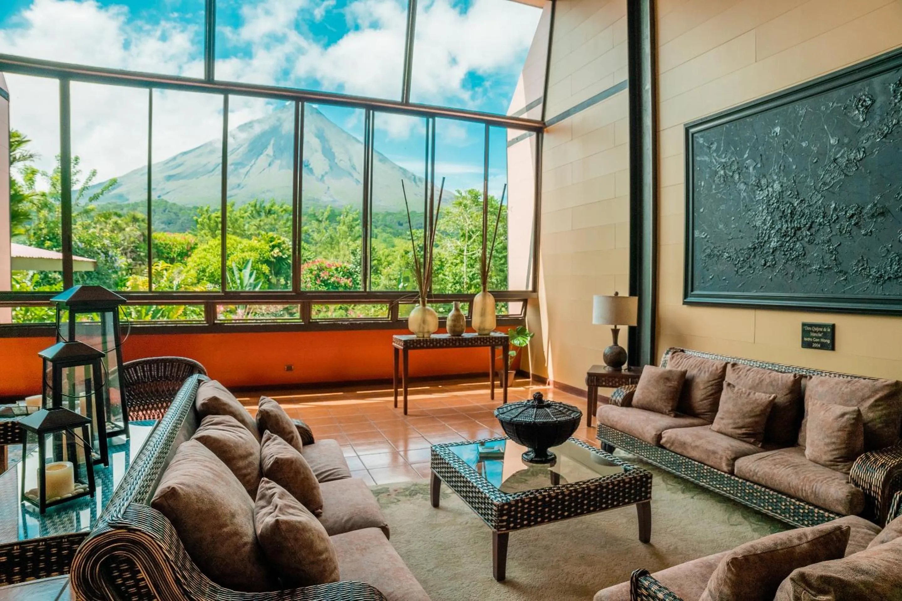 Living room in Hotel Arenal Kioro Suites & Spa