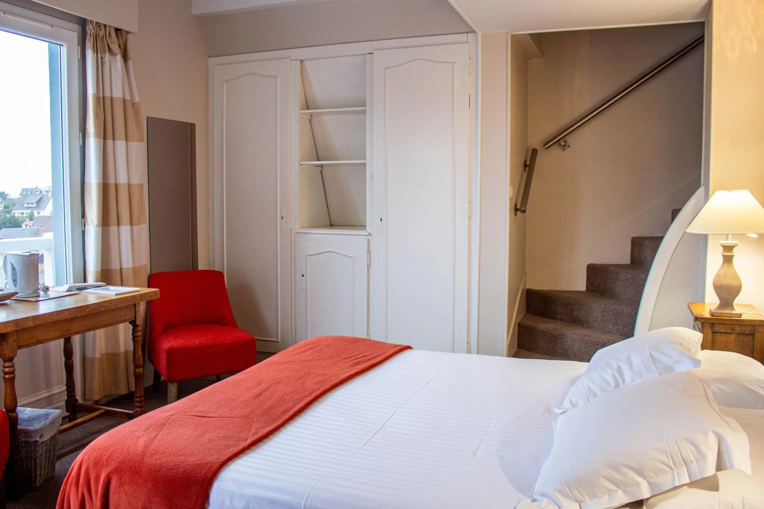 Bed in Hostellerie et SPA de la Vieille Ferme