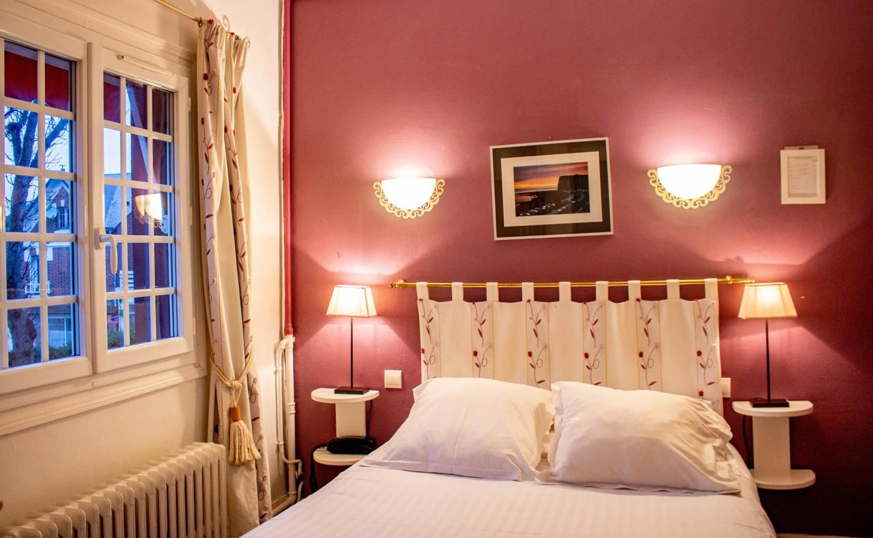 Bed in Hostellerie et SPA de la Vieille Ferme