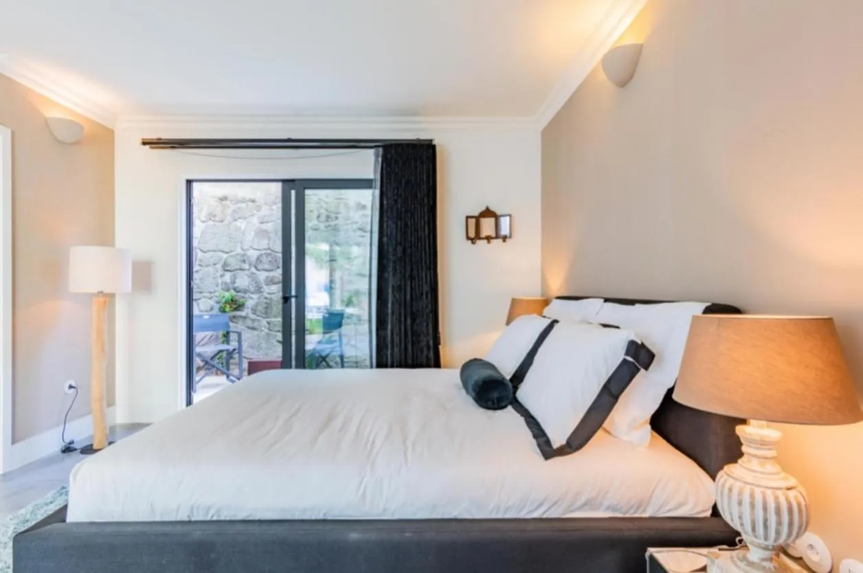 View (from property/room), Bed in Maison Cabral