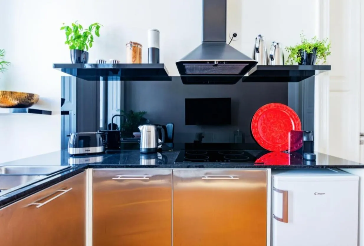 Kitchen or kitchenette in Maison Cabral