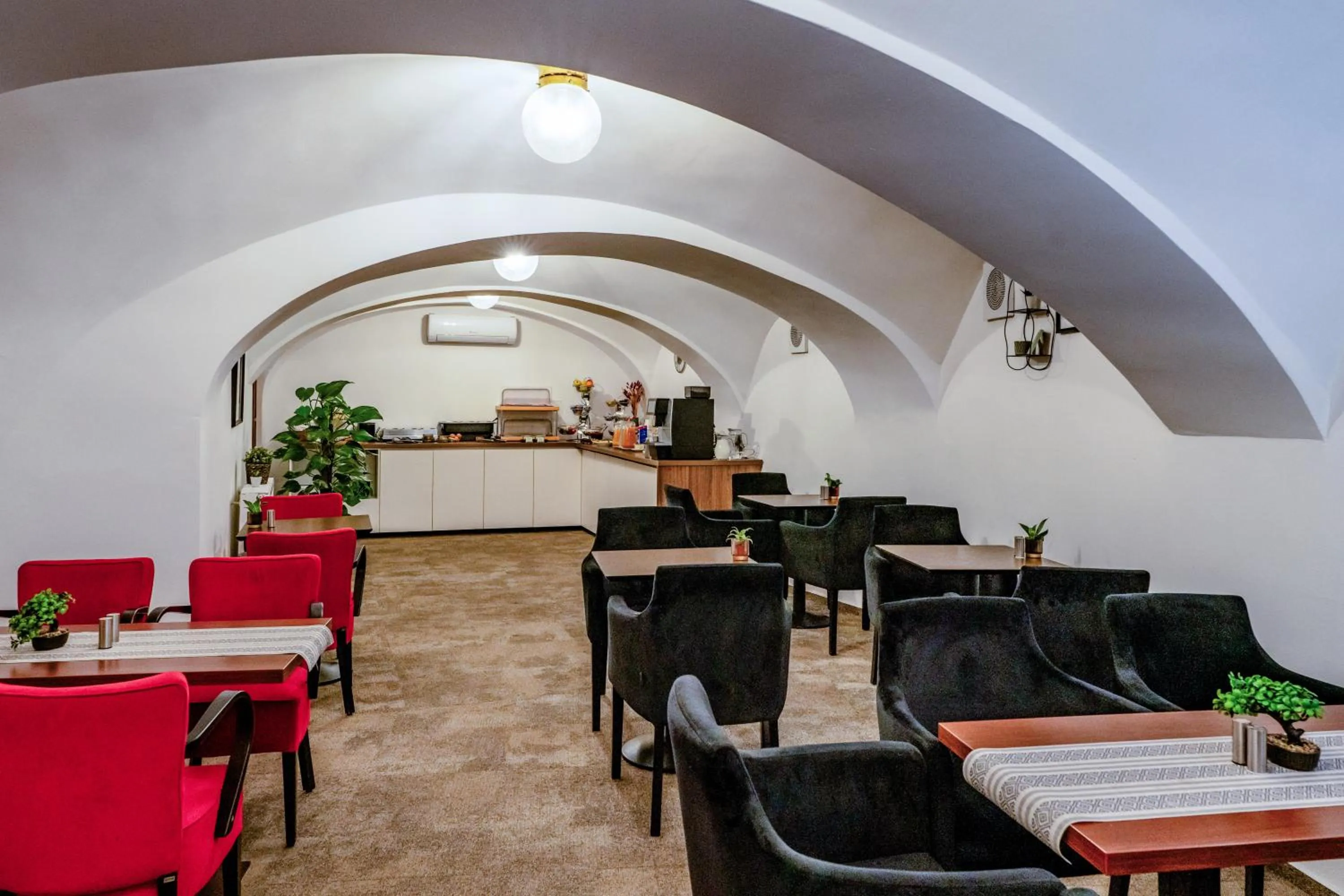 Buffet breakfast in BlueBell Hotel