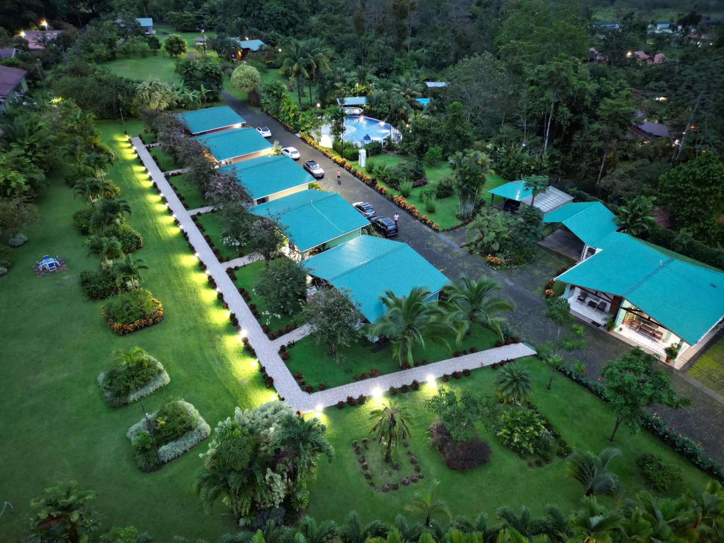 Property building in Hotel Villas Vilma