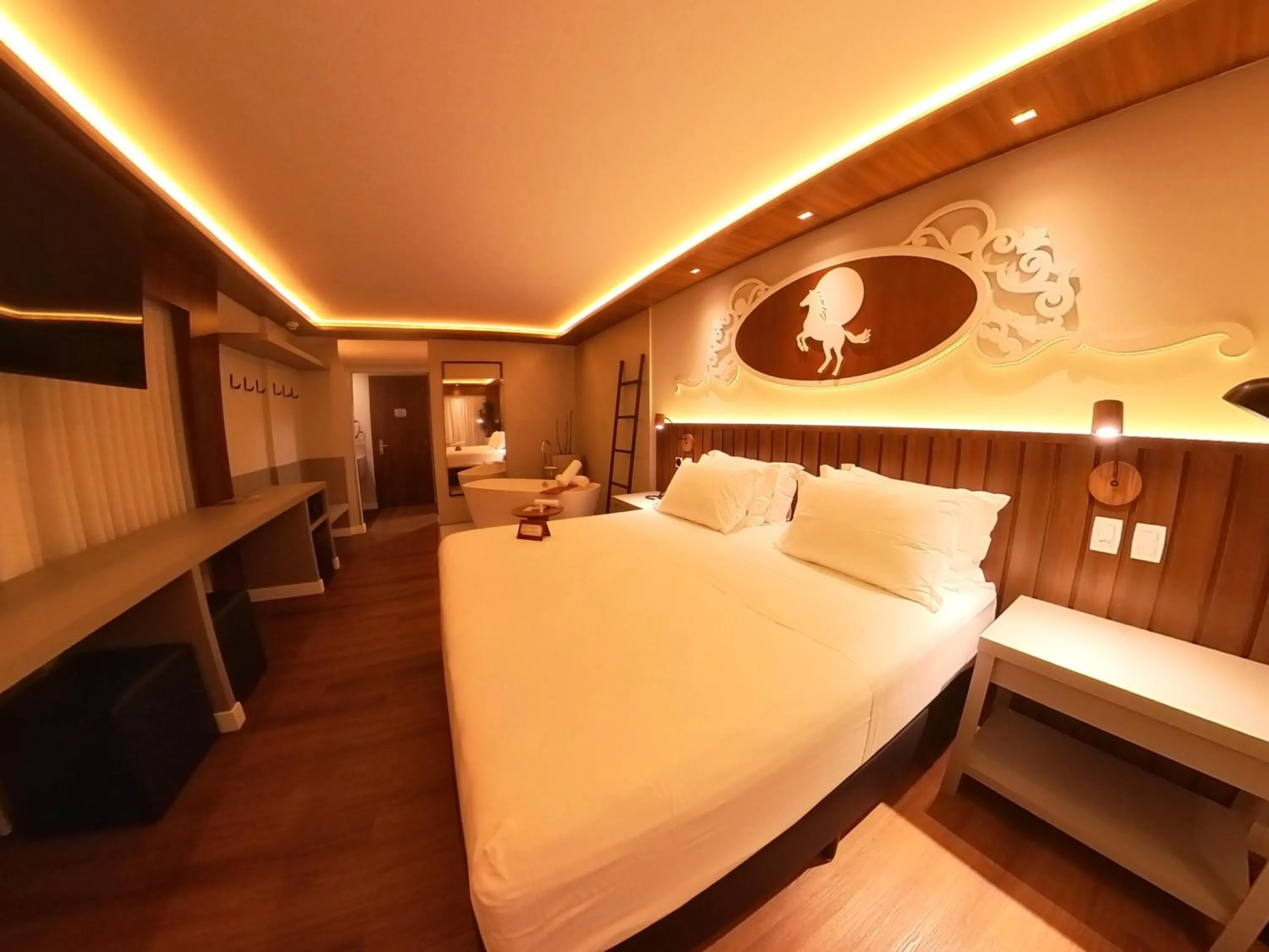 Bed in Fazzenda Park Resort