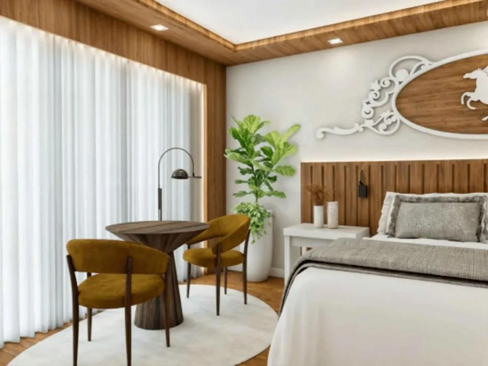 Bed in Fazzenda Park Resort