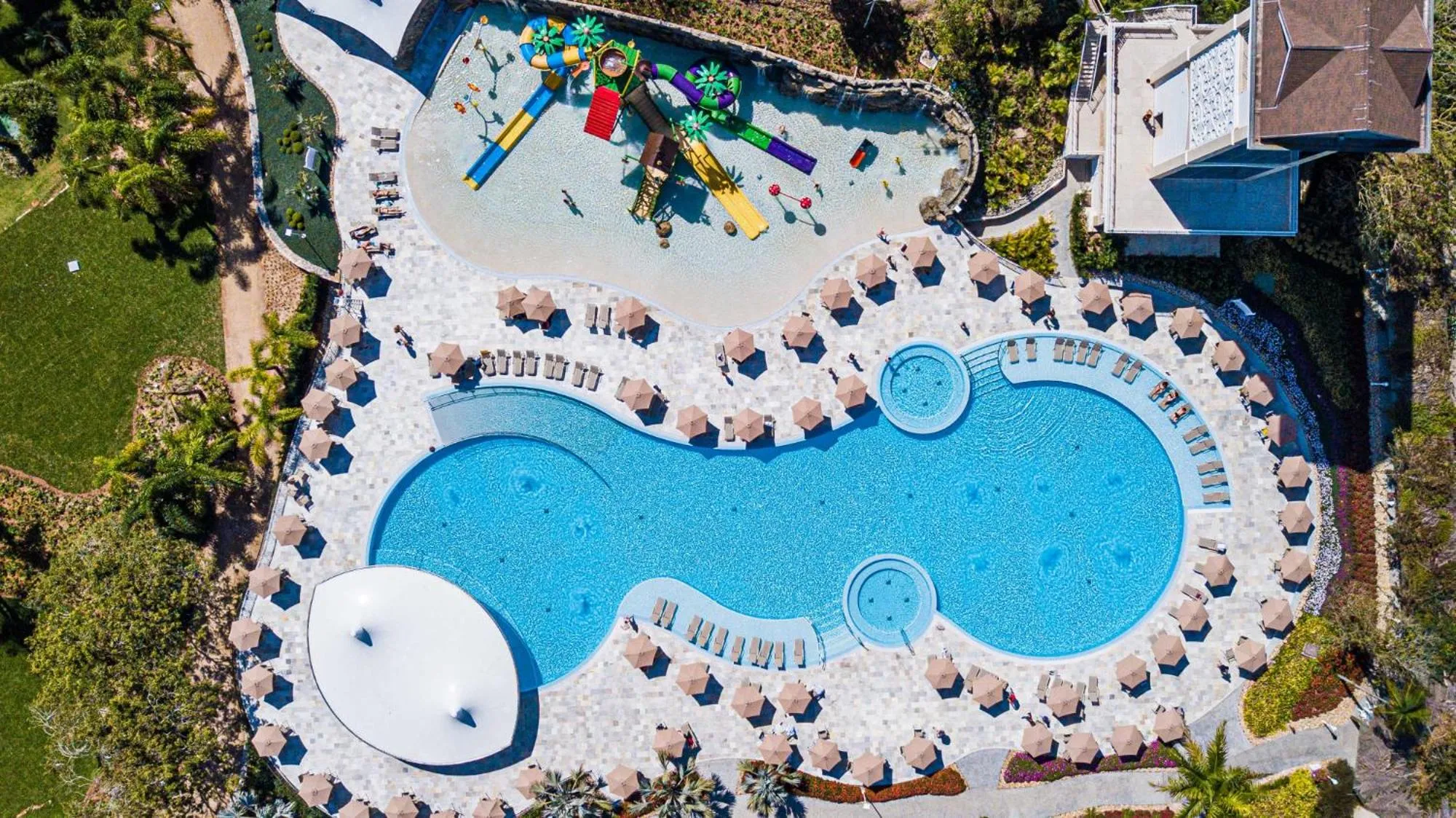 Bird's eye view in Fazzenda Park Resort