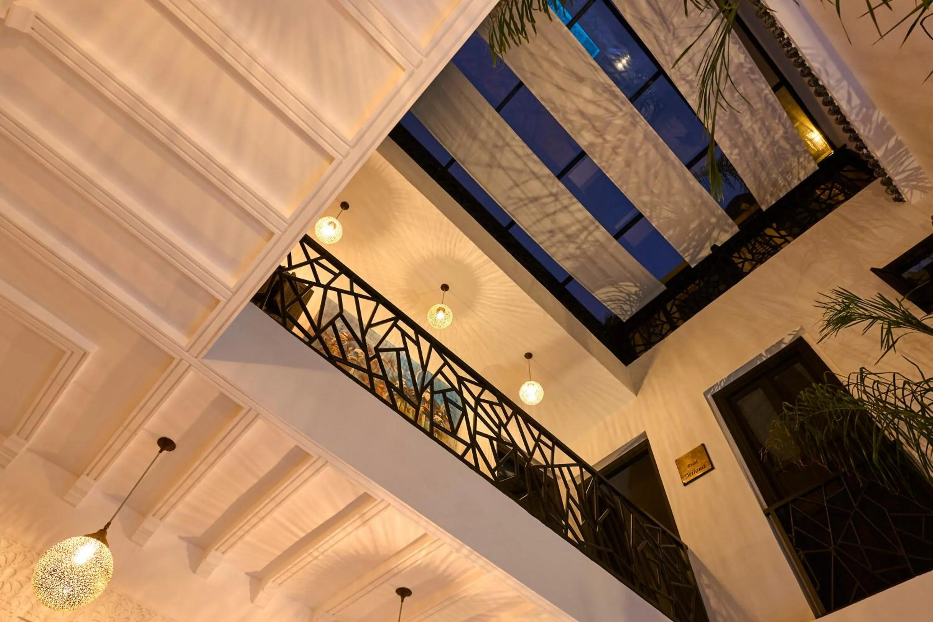 Decorative detail in Riad Miloud en exclusivité 10 P au cœur de la Médina