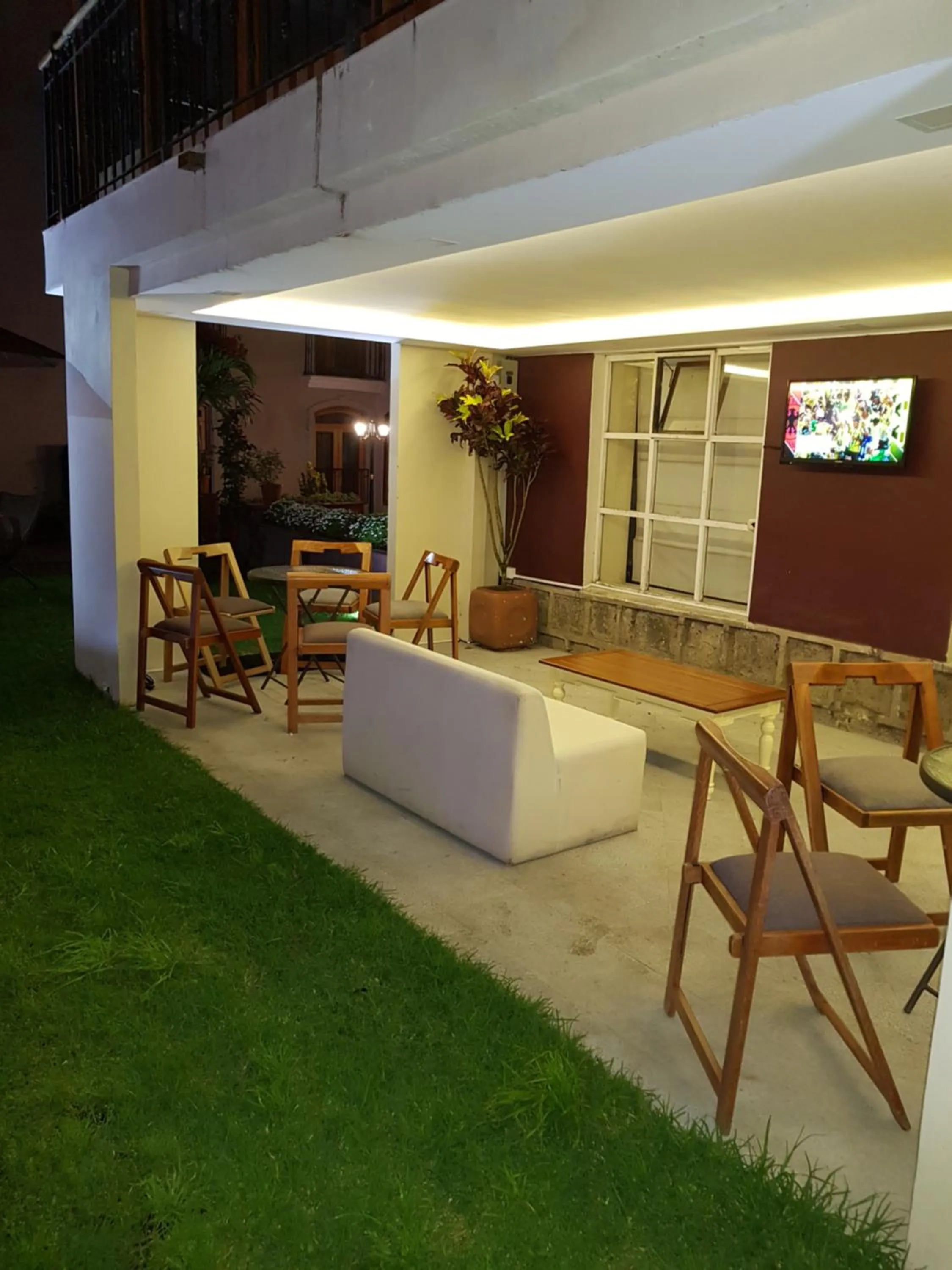 Patio in Sangay Spa Hotel