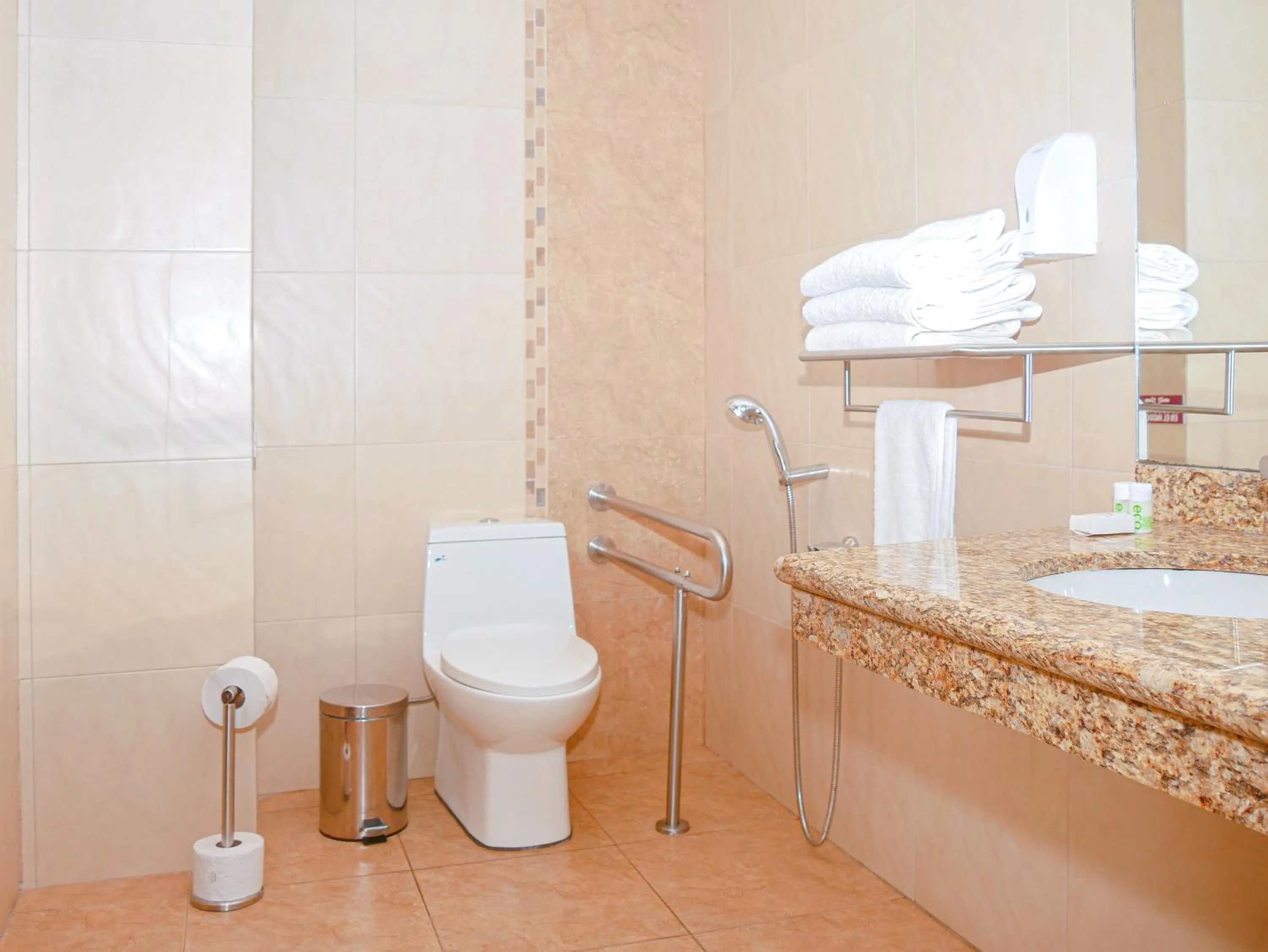 Bathroom in Sangay Spa Hotel