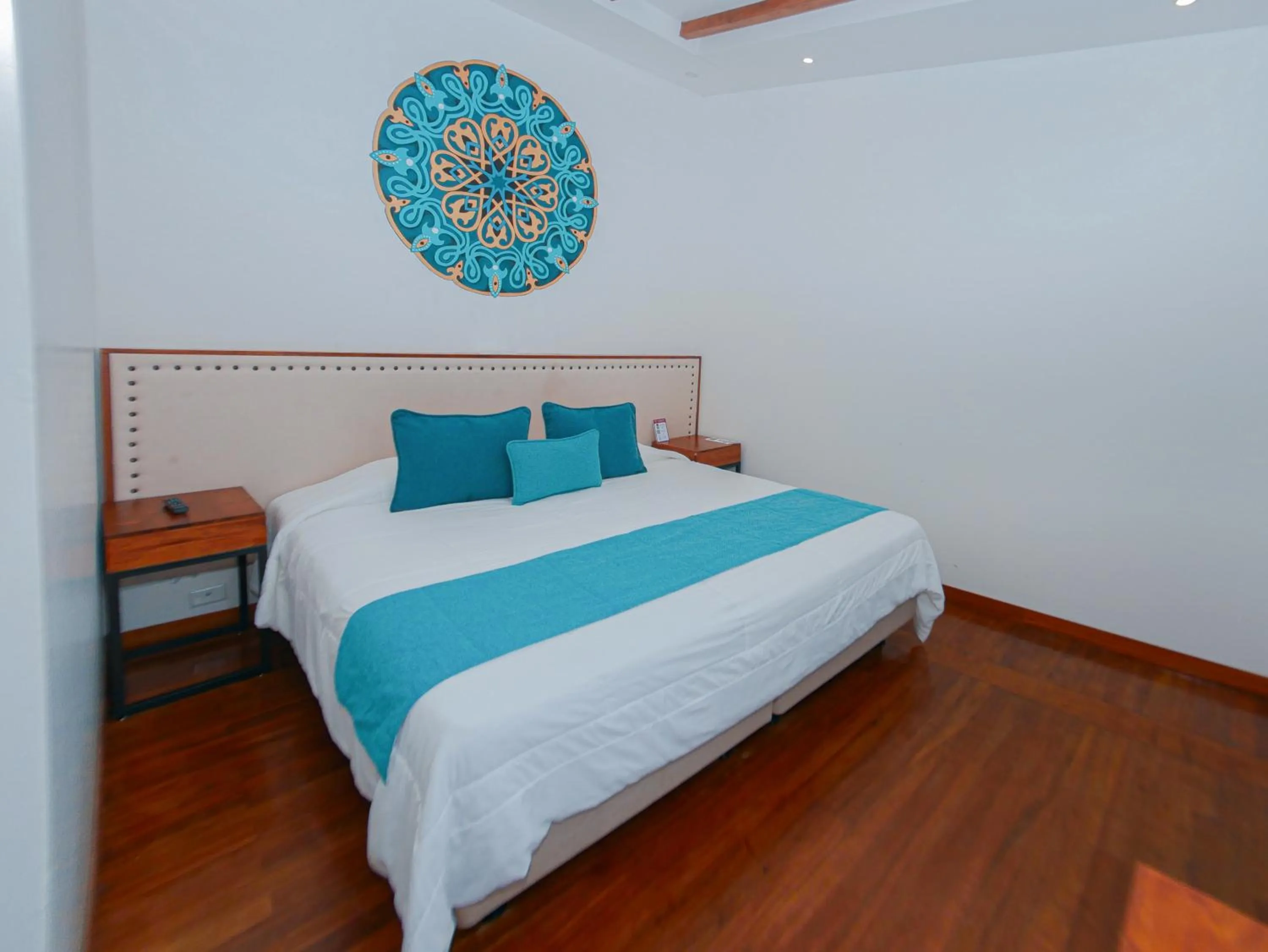 Photo of the whole room, Bed in Sangay Spa Hotel