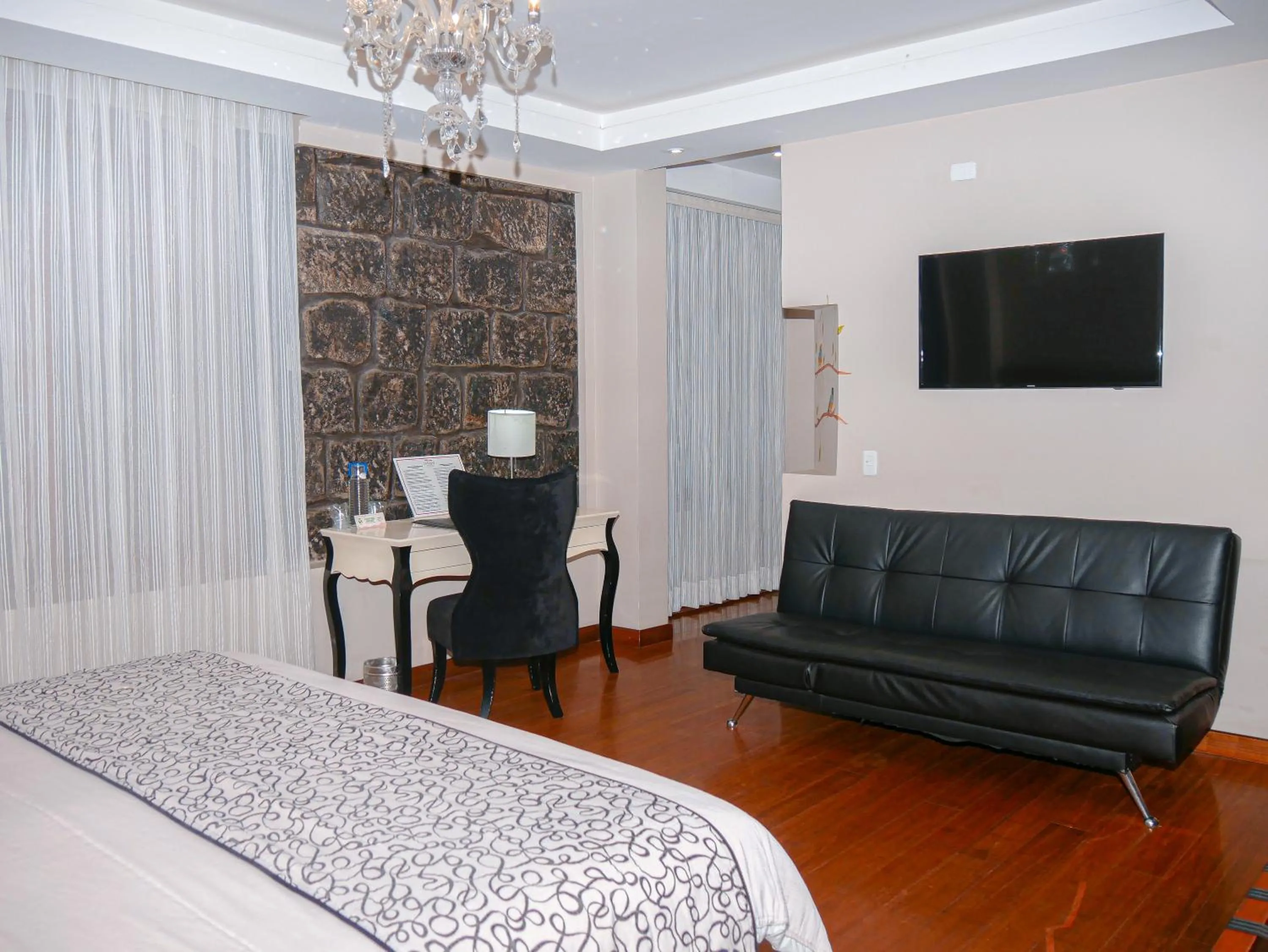 Photo of the whole room, Bed in Sangay Spa Hotel