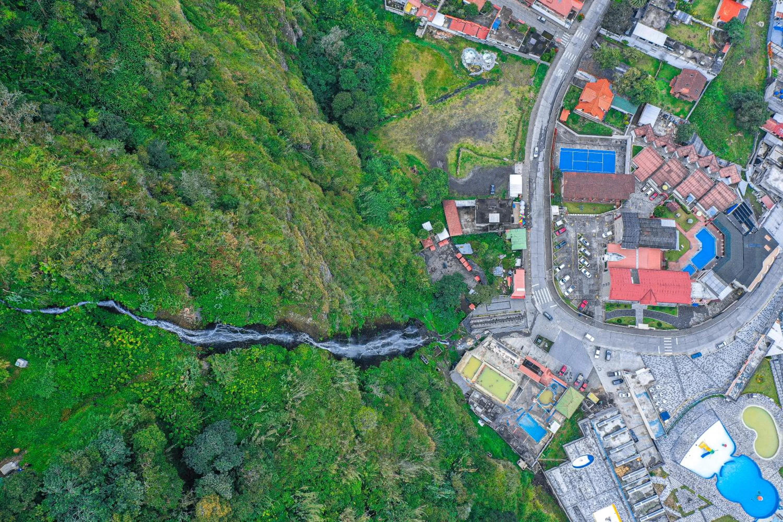 Facade/entrance in Sangay Spa Hotel