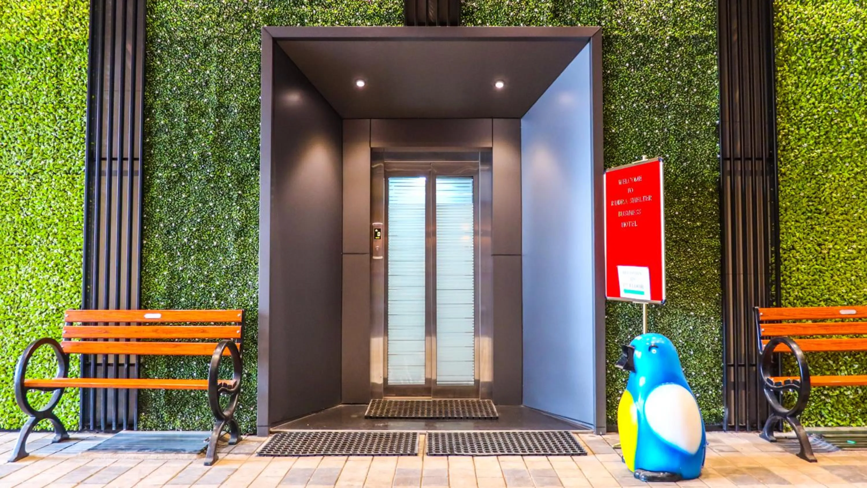 Facade/entrance in Rudra Shelter Business Hotel