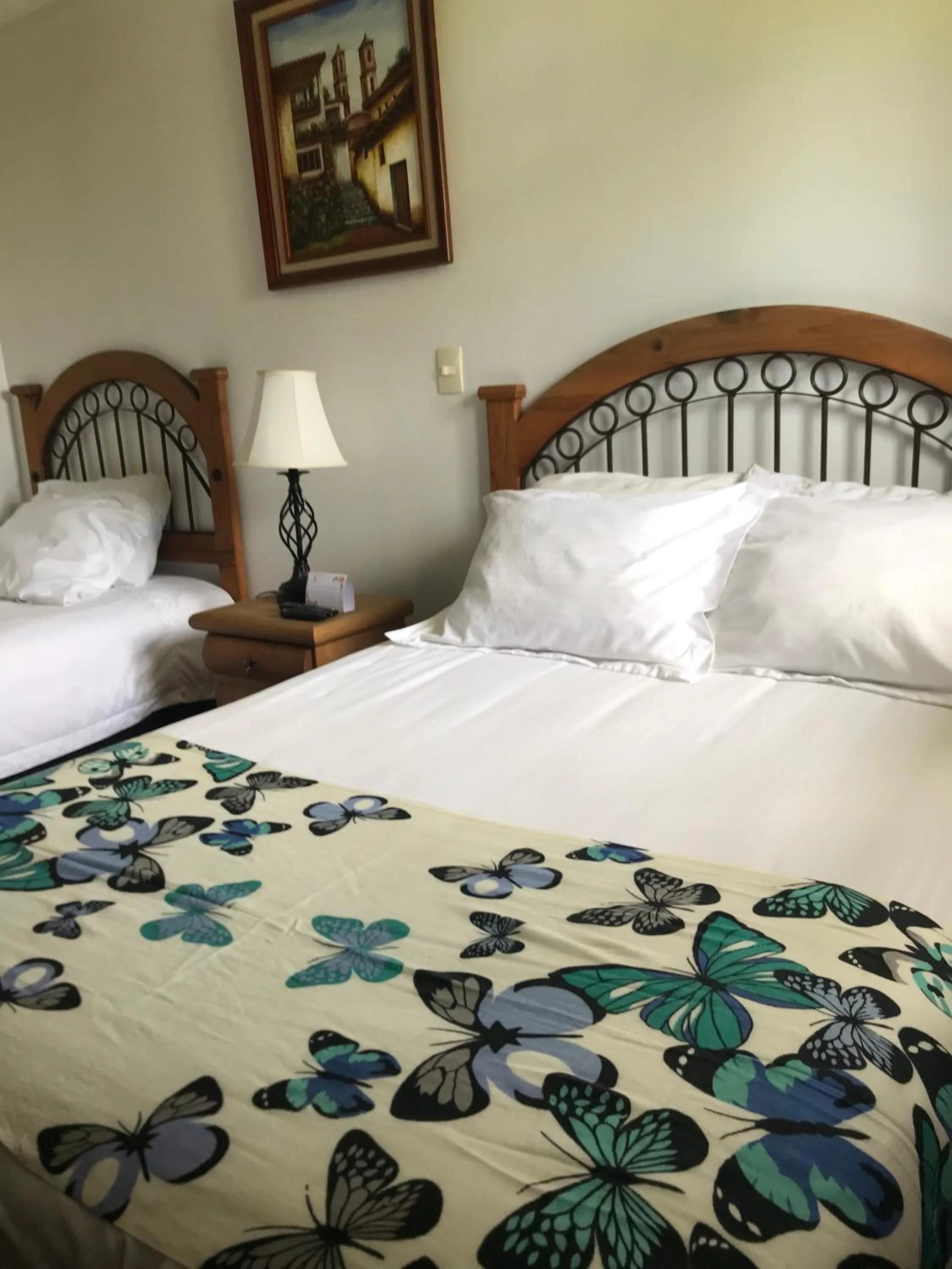 Bed in Hotel Finca Las Hortensias