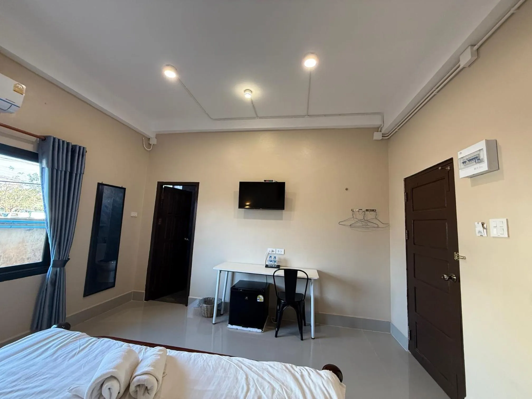 Bed in Phaythavone Hotel