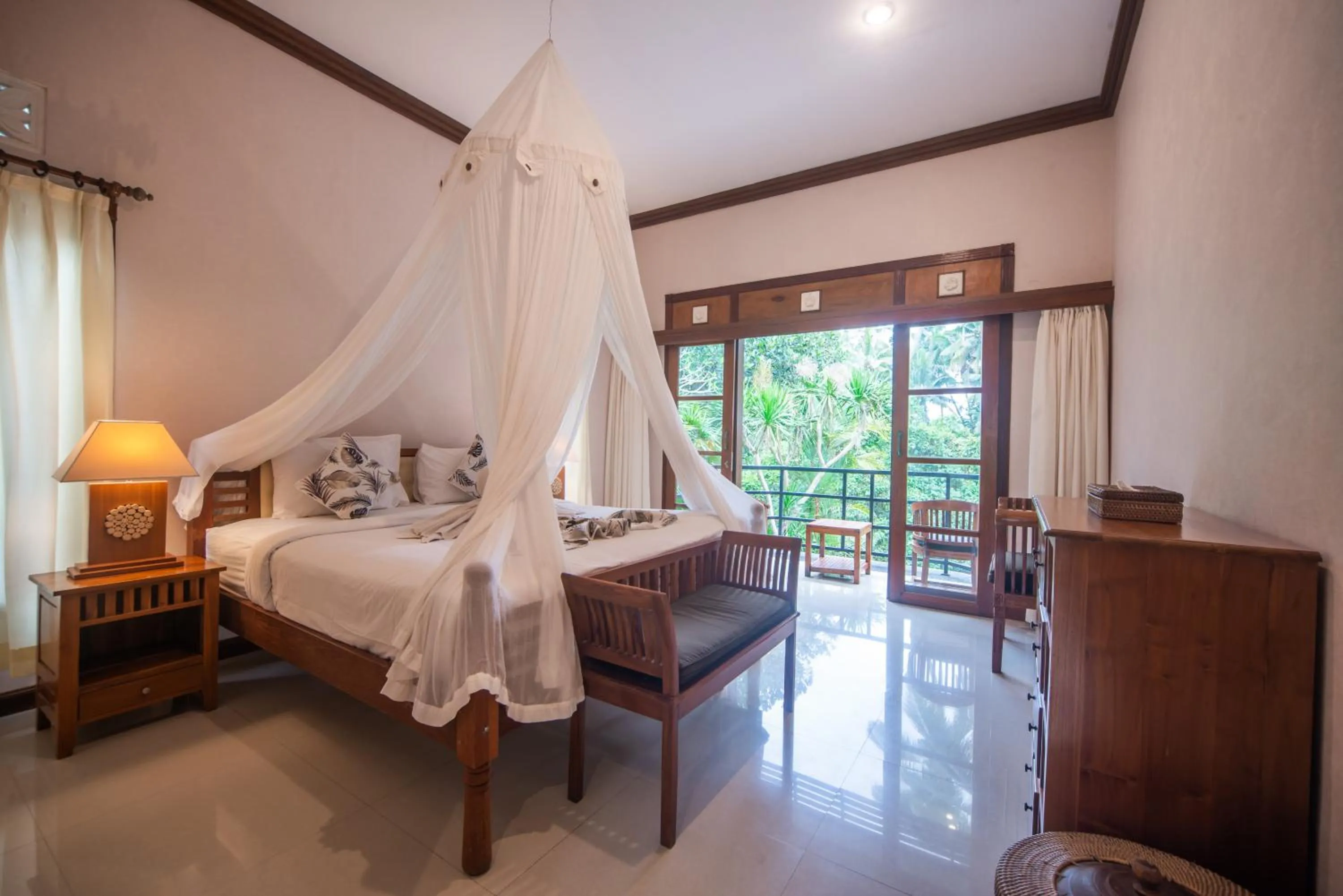 Seating area, Bed in Casa Priya Ubud