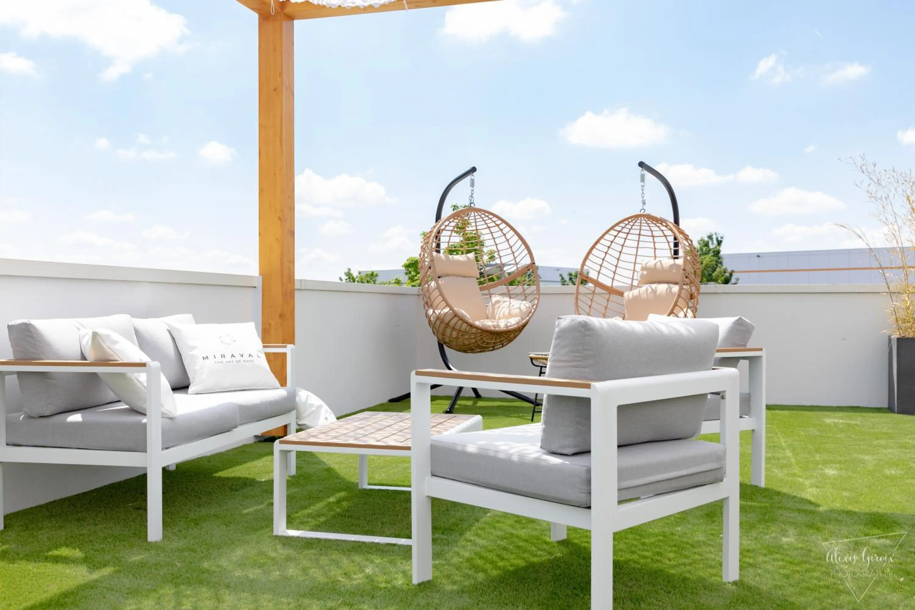 Patio in Kyriad Chartres