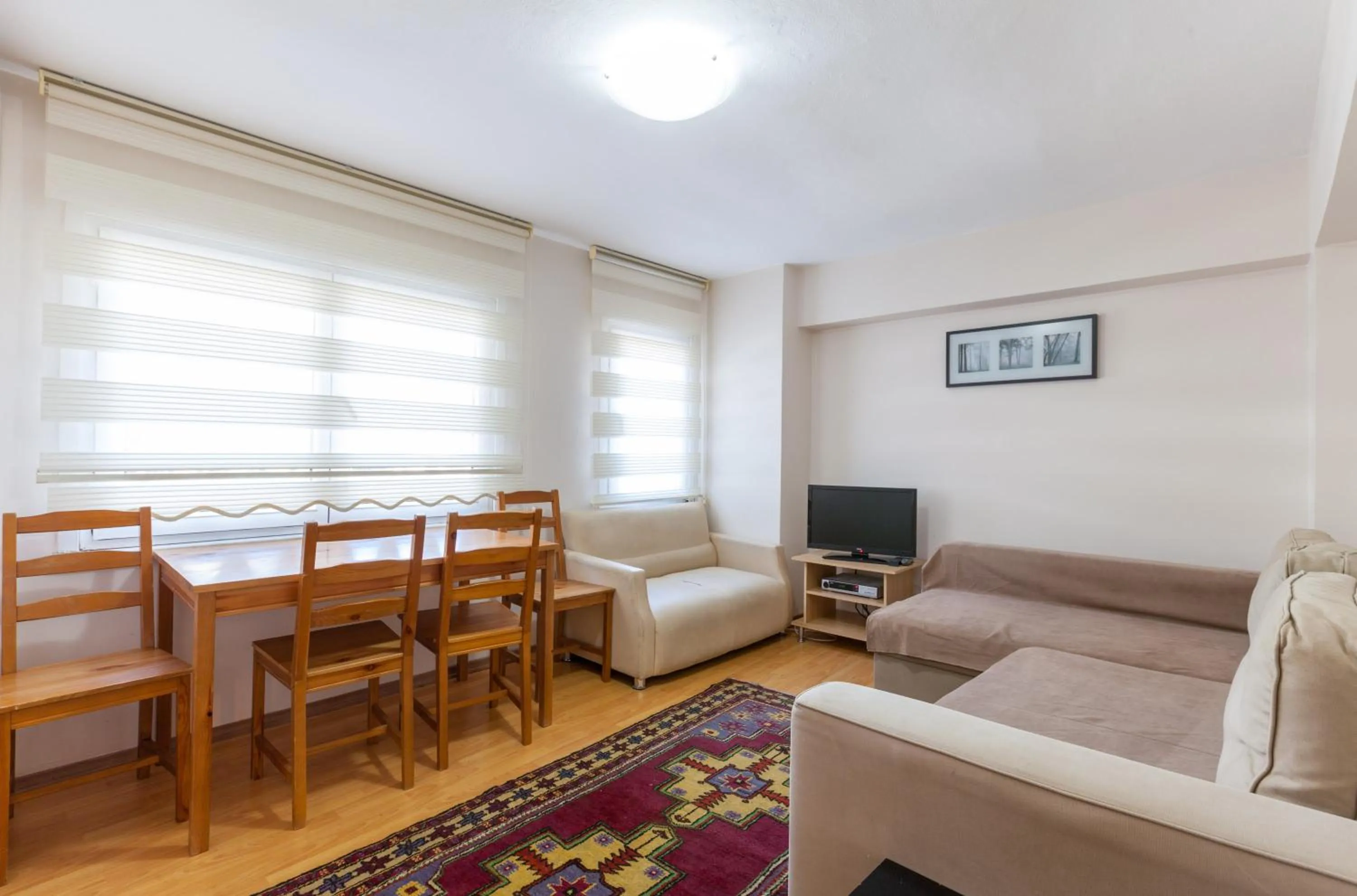 Seating area in Sultan Apartments