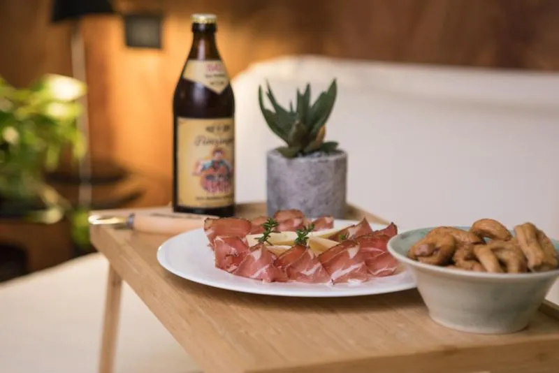 Food and drinks in Cà Toresele Relais Osteria Garden