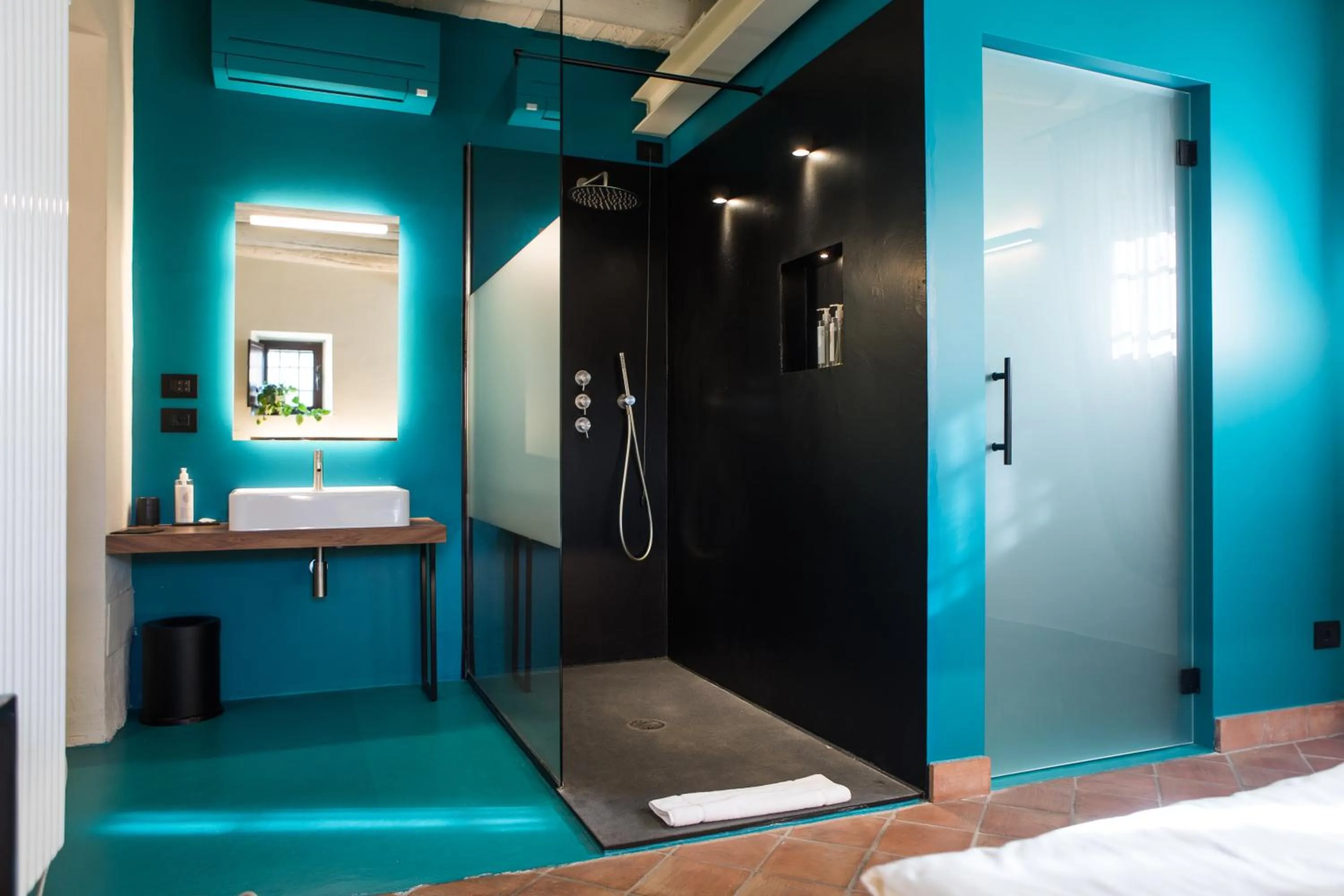 Shower in Cà Toresele Relais Osteria Garden