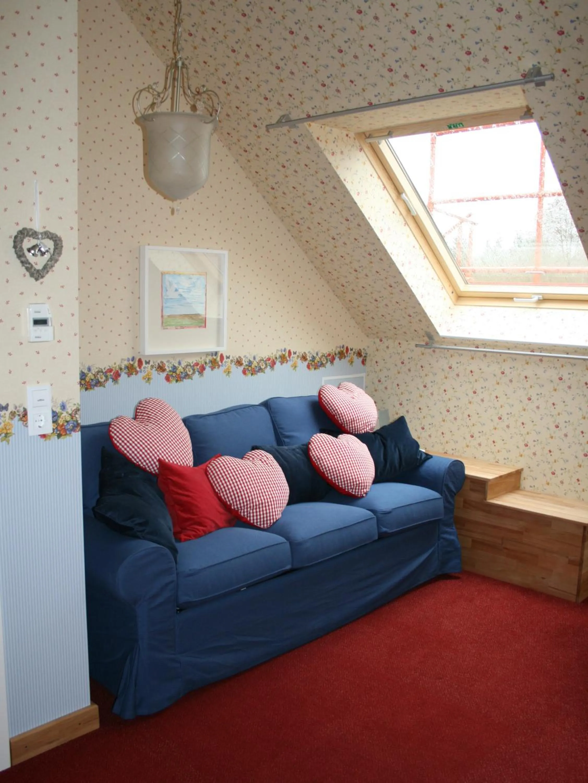 Photo of the whole room, Seating Area in SaarlandTraum Weihermühle