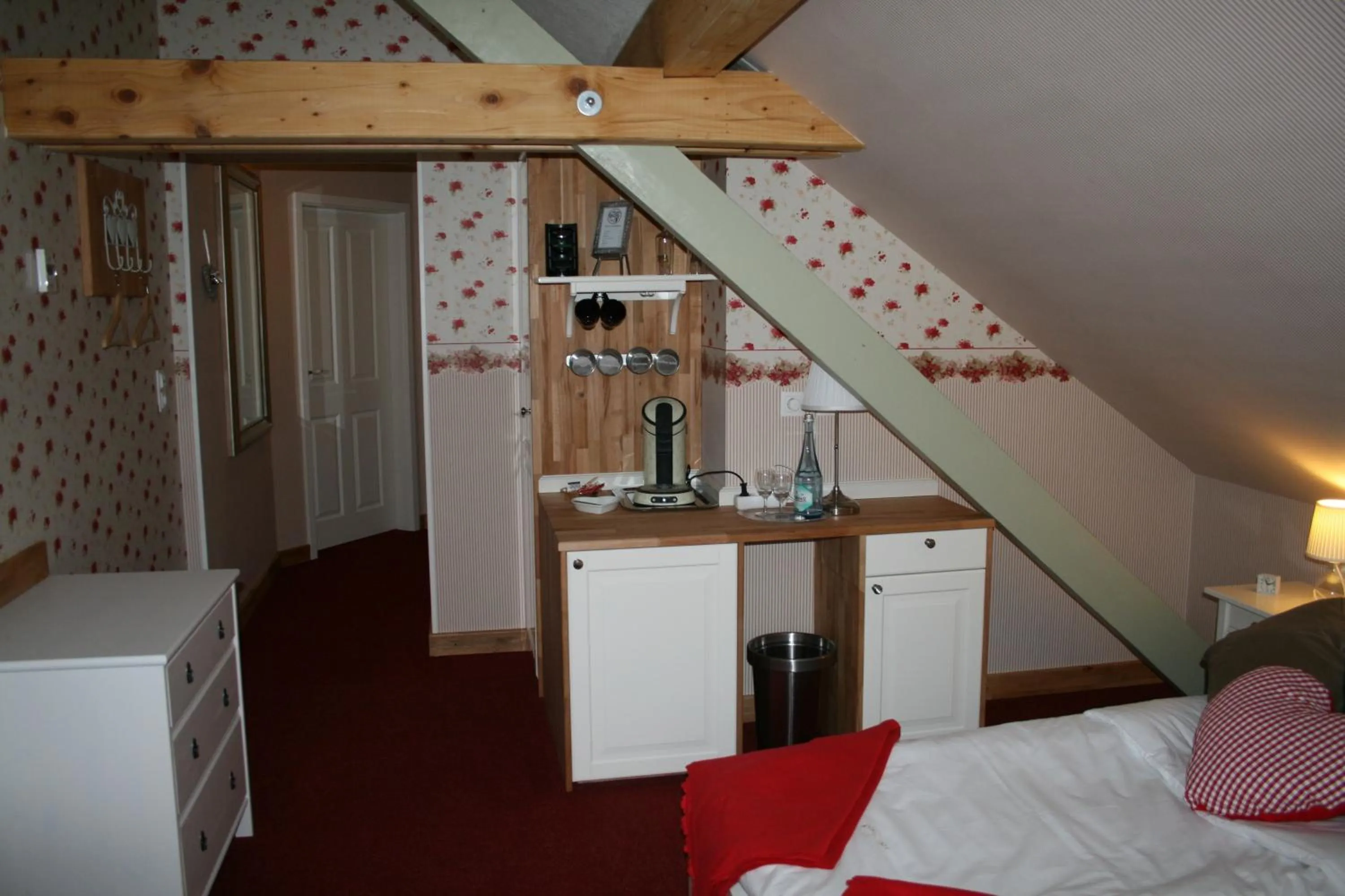 Photo of the whole room, Bed in SaarlandTraum Weihermühle