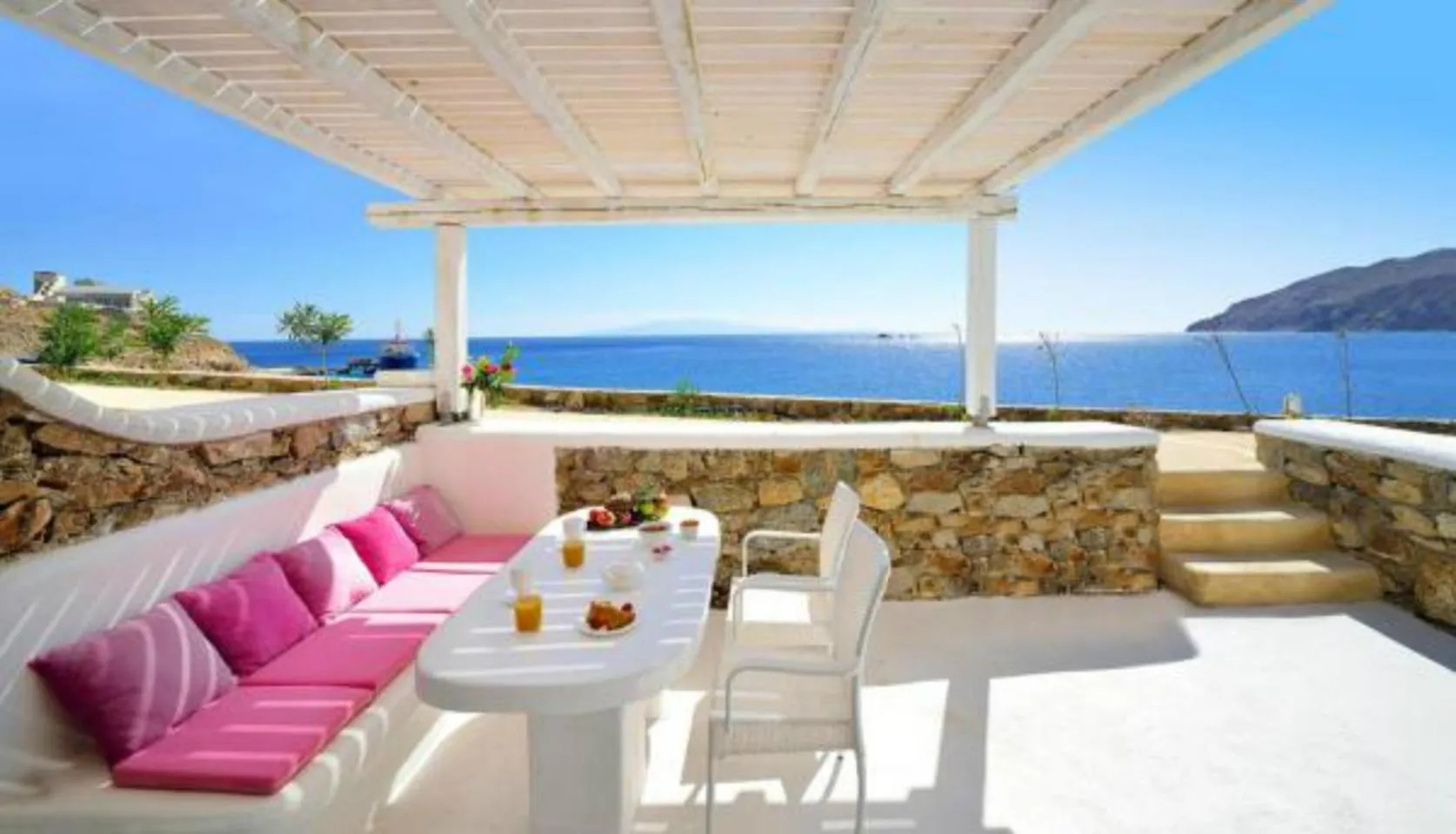 Sea view in Mykonos Pantheon