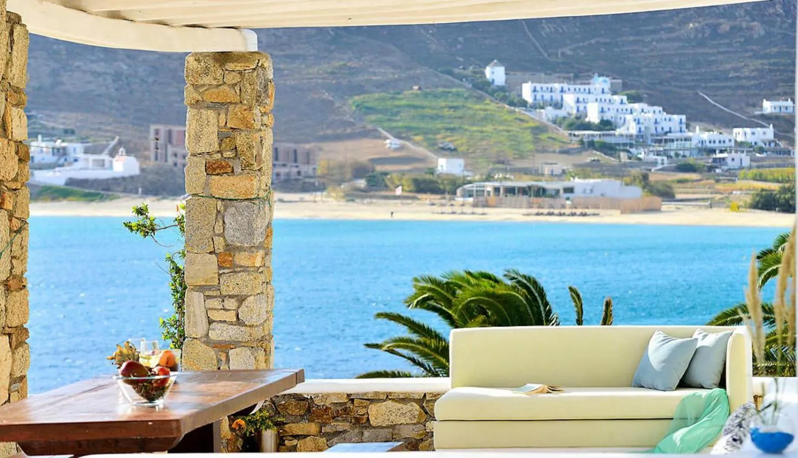 Beach in Mykonos Pantheon