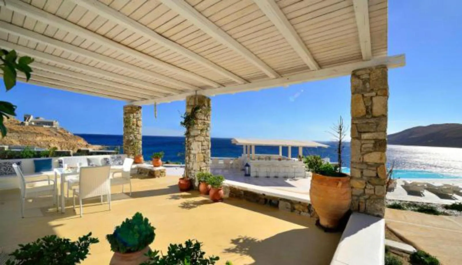 Balcony/Terrace in Mykonos Pantheon