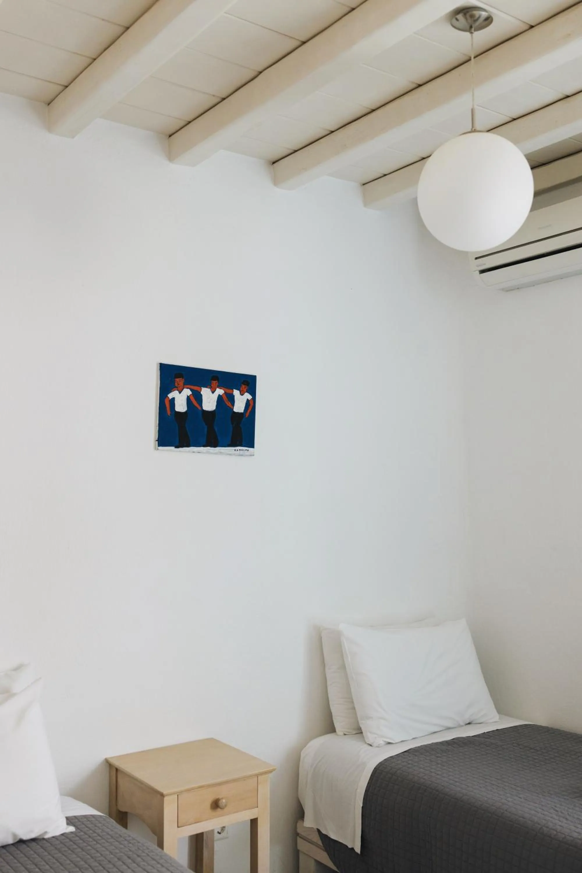 Bedroom, Bed in Mykonos Pantheon