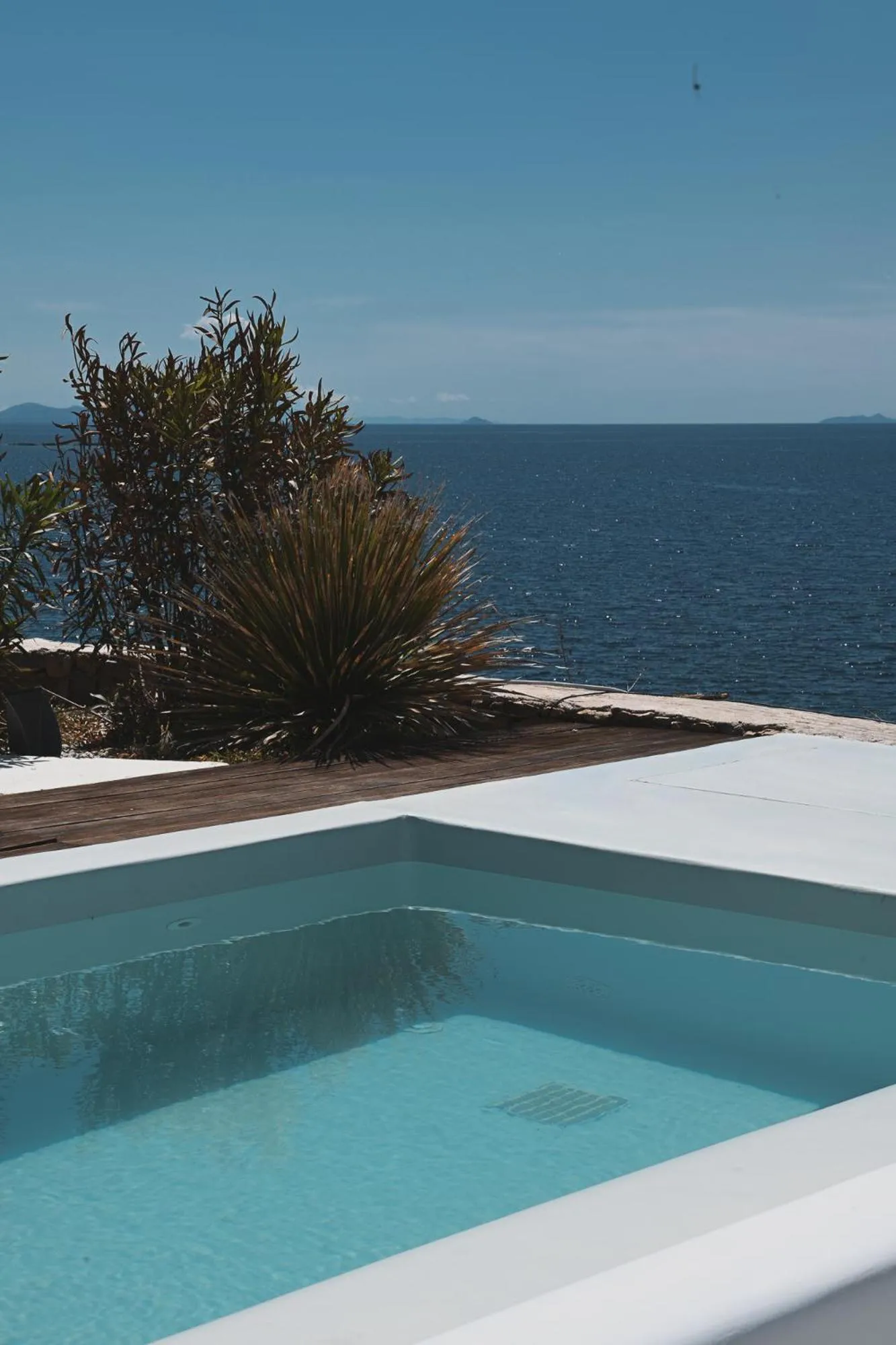 Swimming pool in Mykonos Pantheon