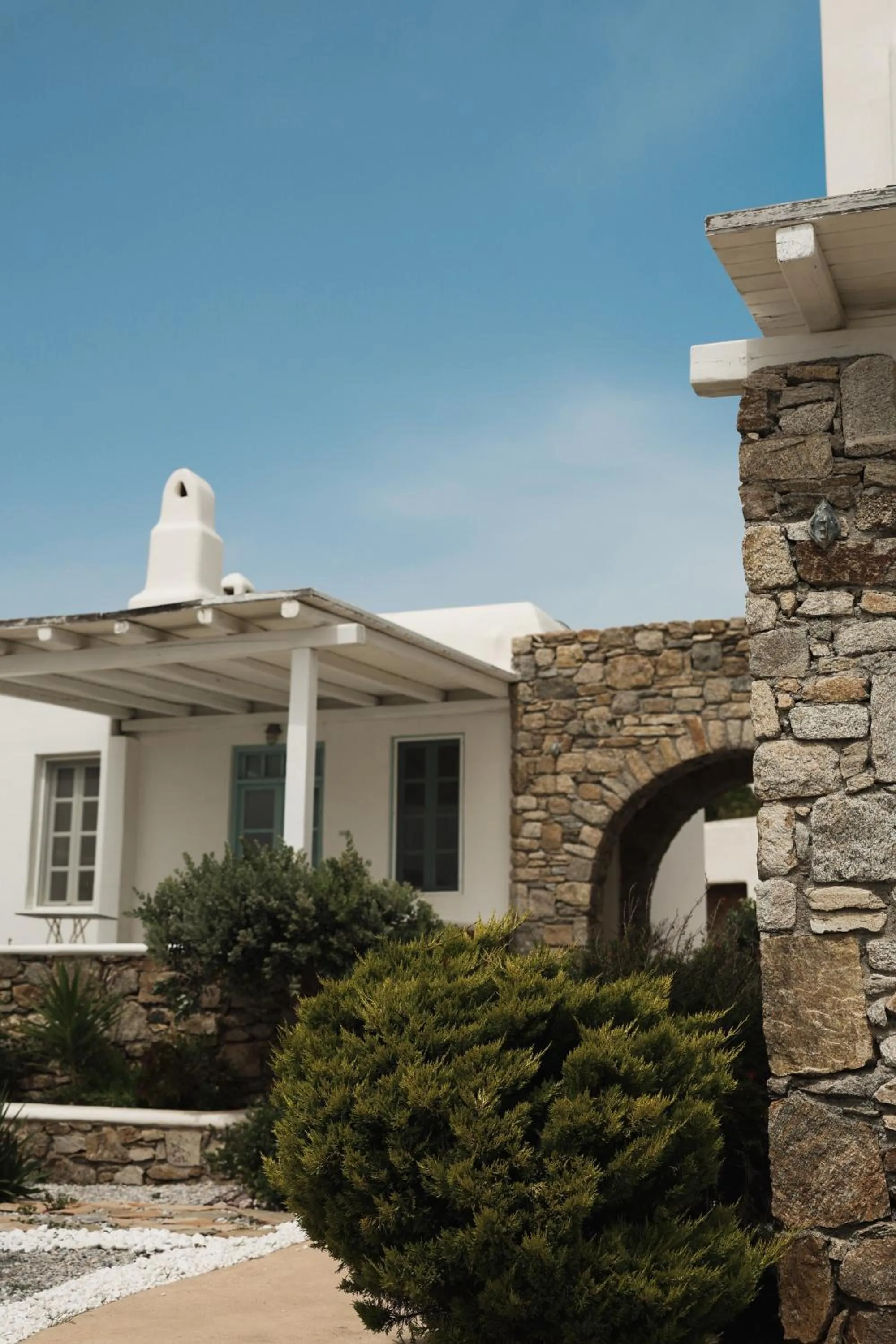 Property building in Mykonos Pantheon