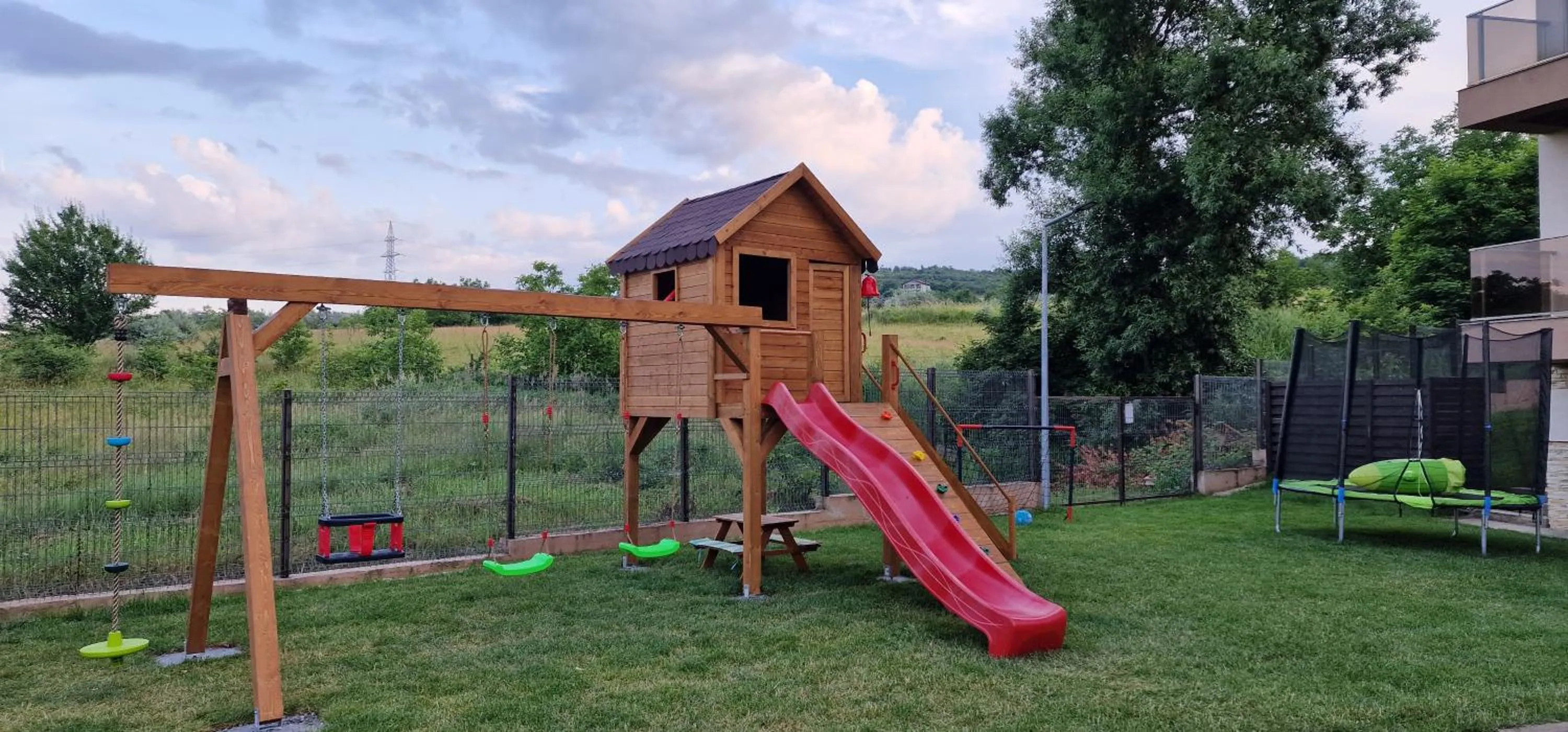 Children play ground in Gaudi Accommodation