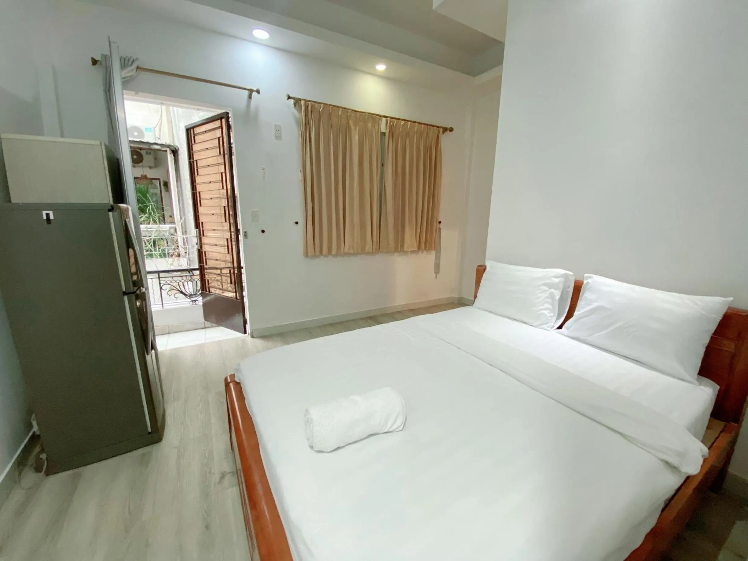 Bed in Violet Star Hotel and Spa