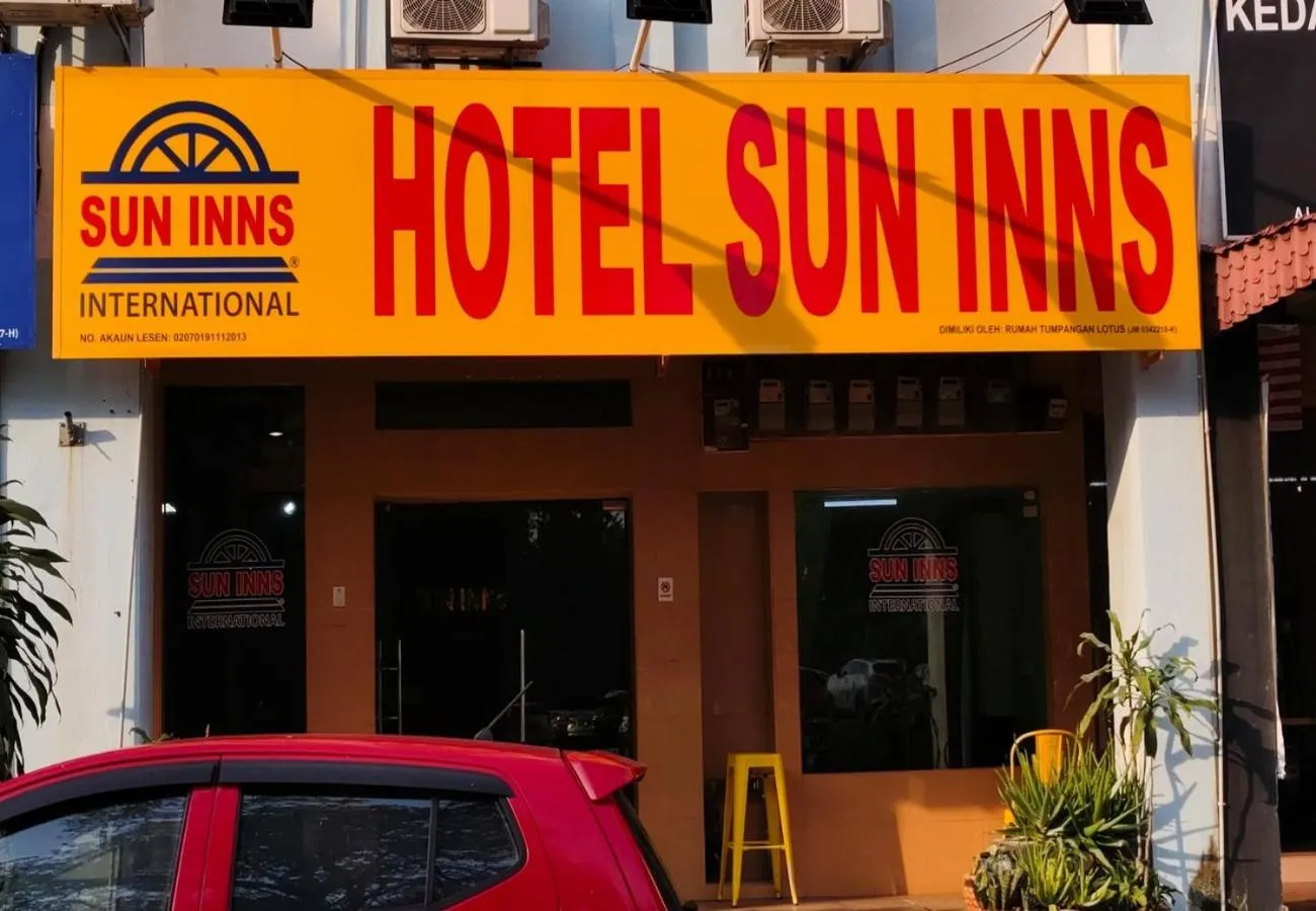 Facade/entrance in Sun Inns Seremban Formerly known as Lotus Seremban