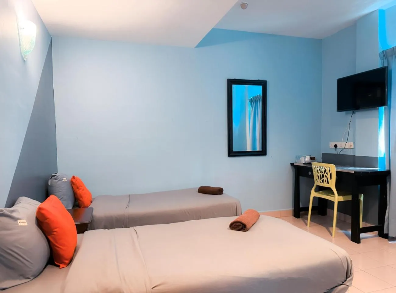 Bed in Sun Inns Seremban Formerly known as Lotus Seremban