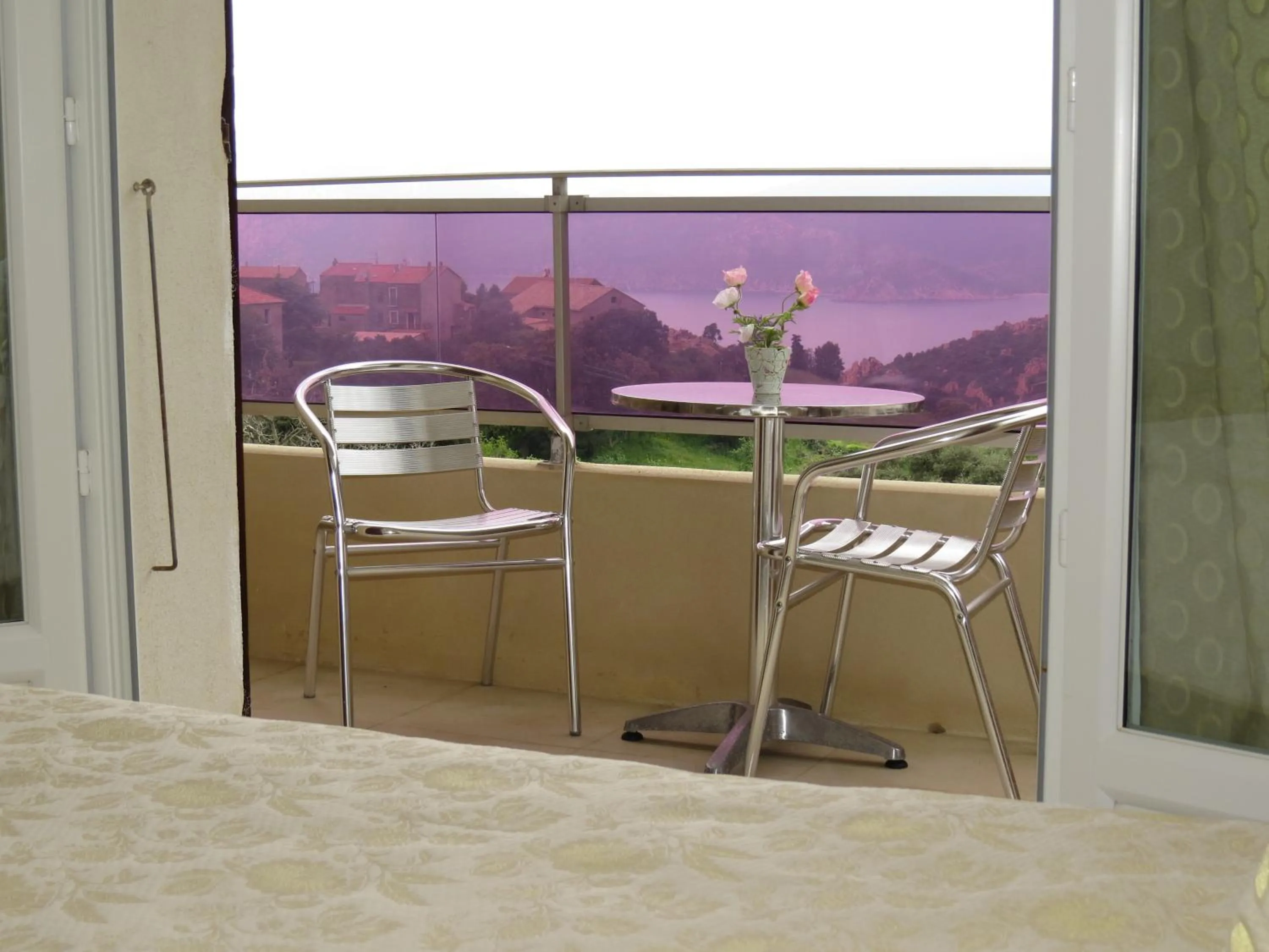 Balcony/Terrace in Hôtel Mare E Monti