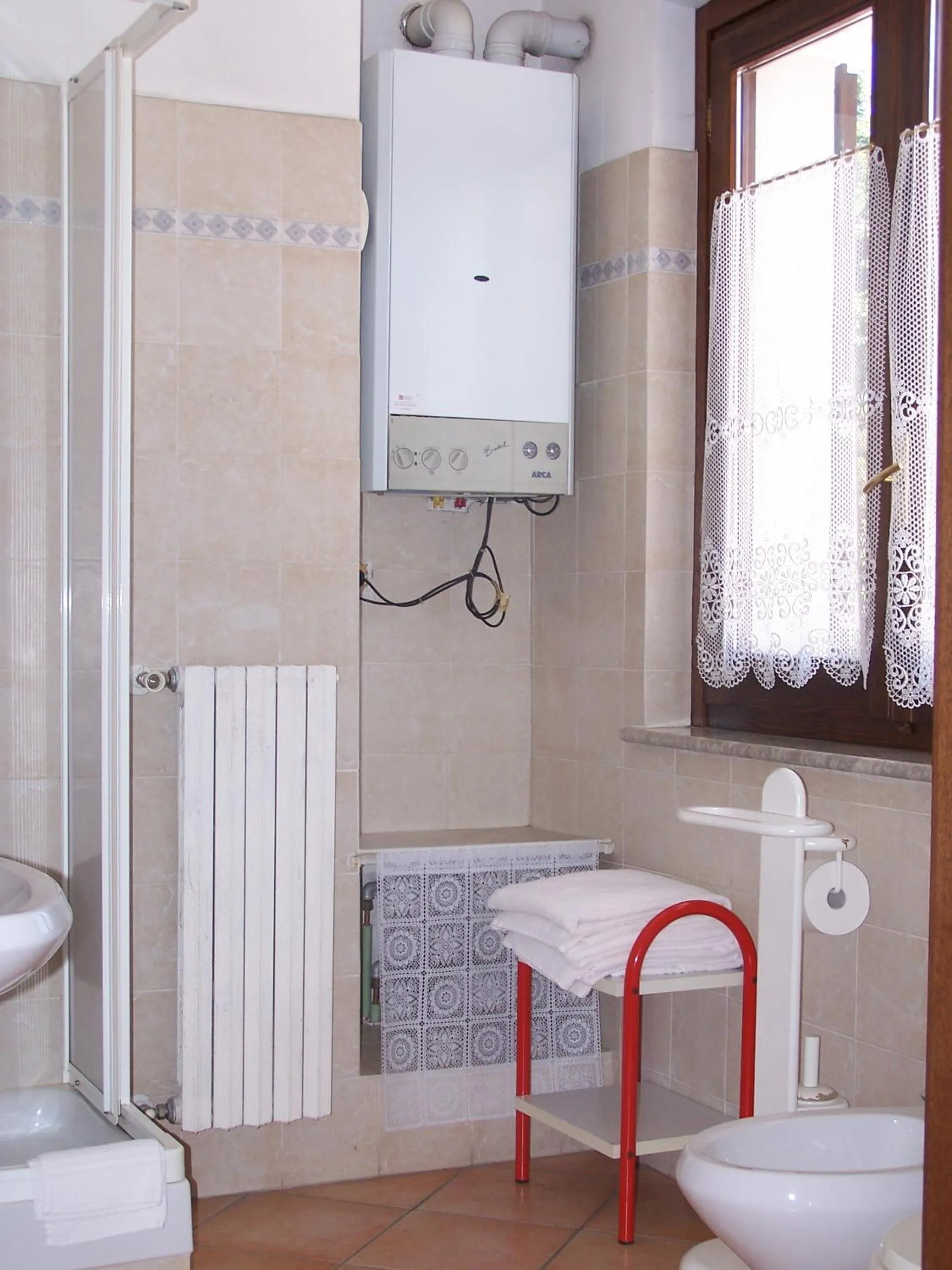 Bathroom in Hotel Ristorante La Torretta