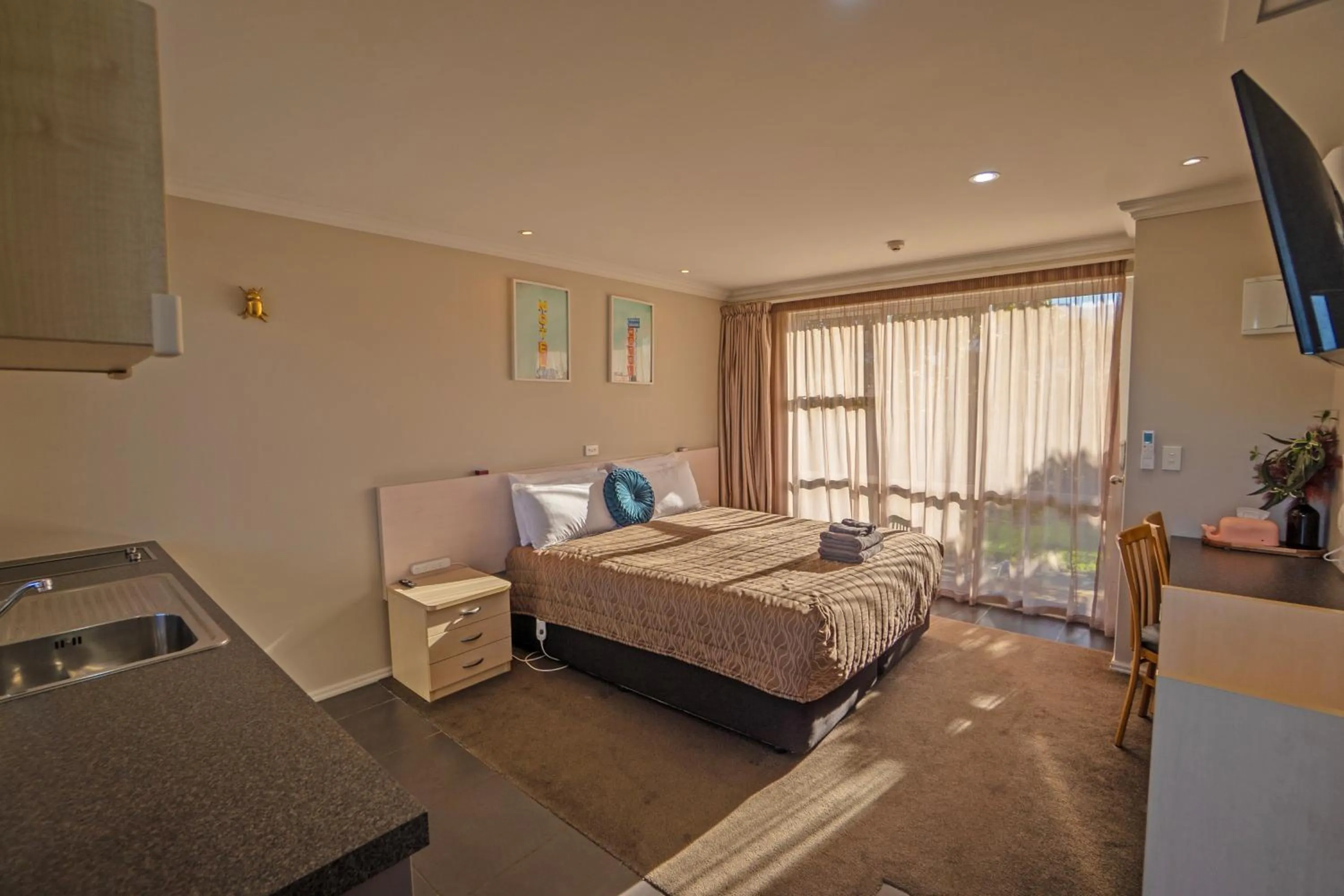 Bedroom, Bed in Mondello Kaikoura