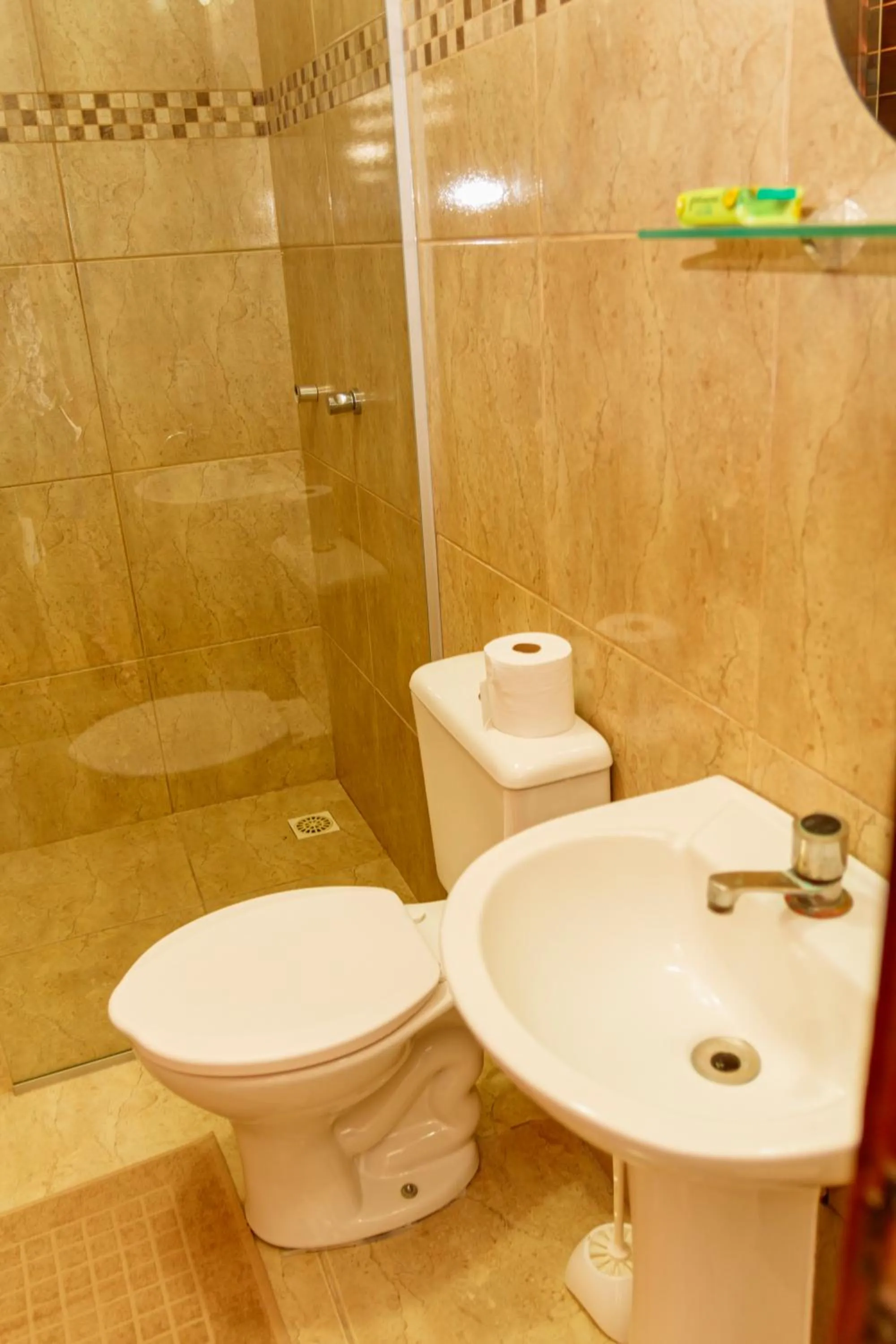 Toilet in Pousada Porto Azul