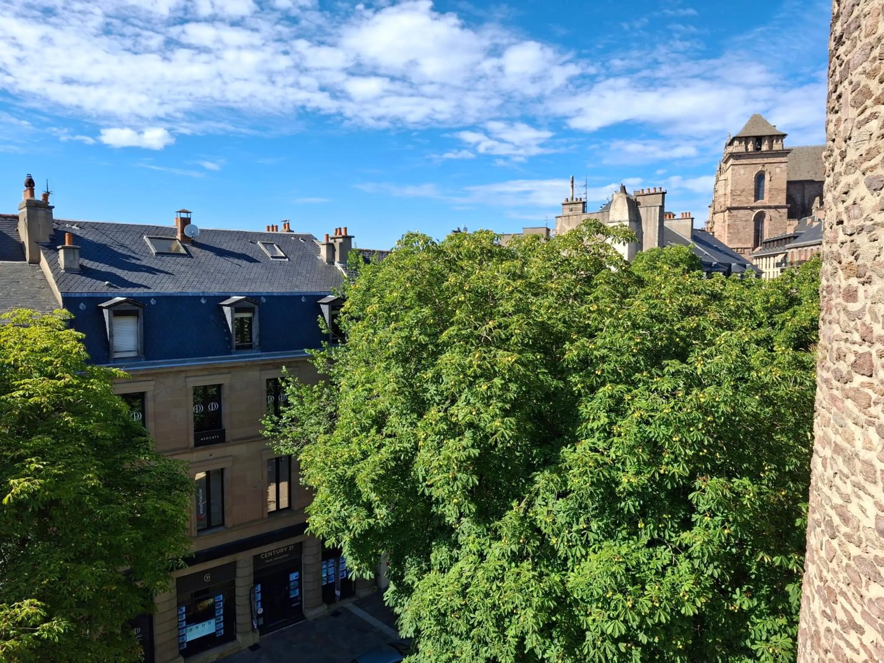 City view in Hôtel Tour Maje