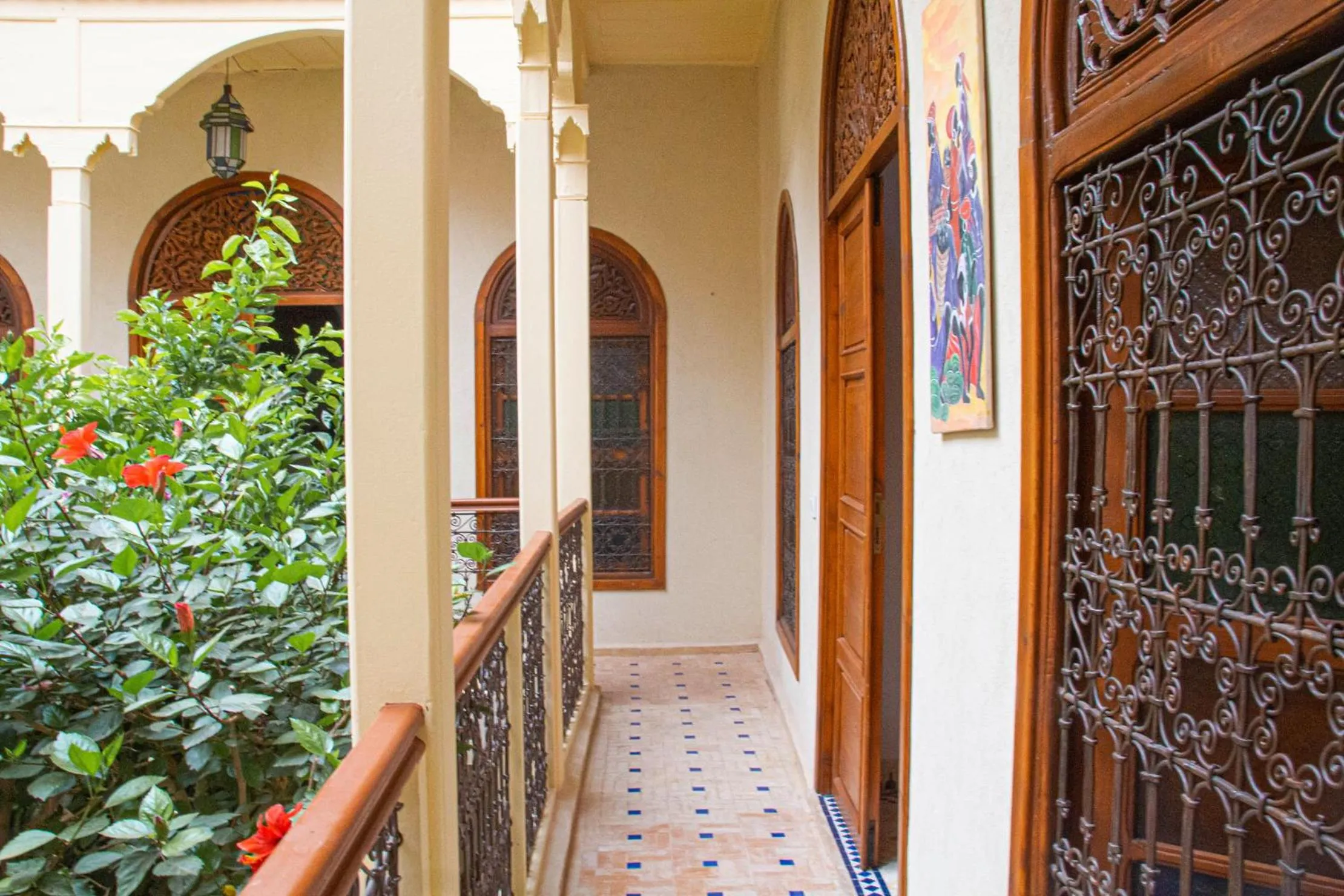 Balcony/Terrace in Riad Dar Tamlil