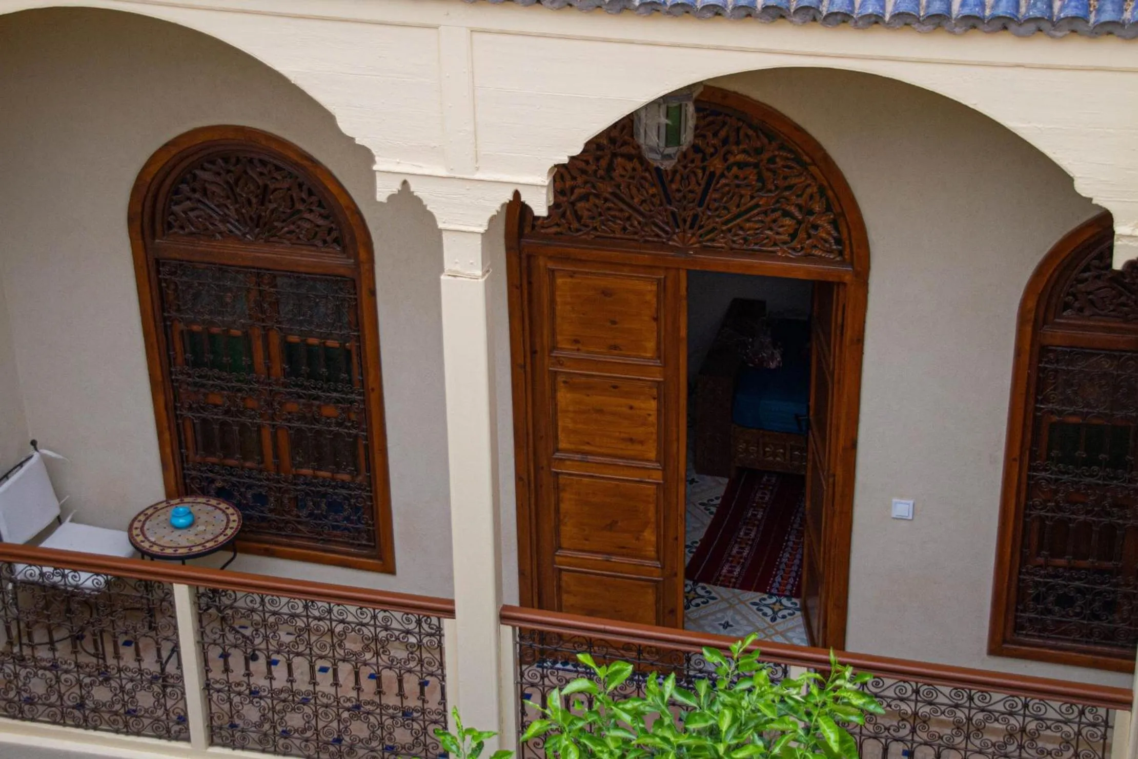 Balcony/Terrace in Riad Dar Tamlil
