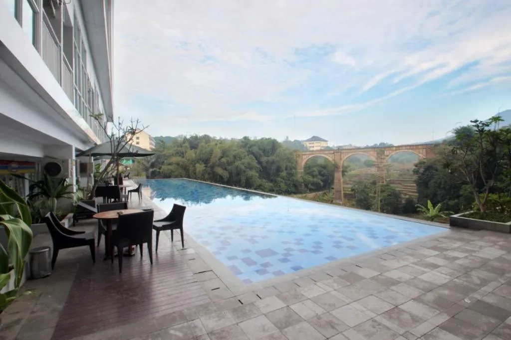 Property building in Tiba at Jatinangor Hotel