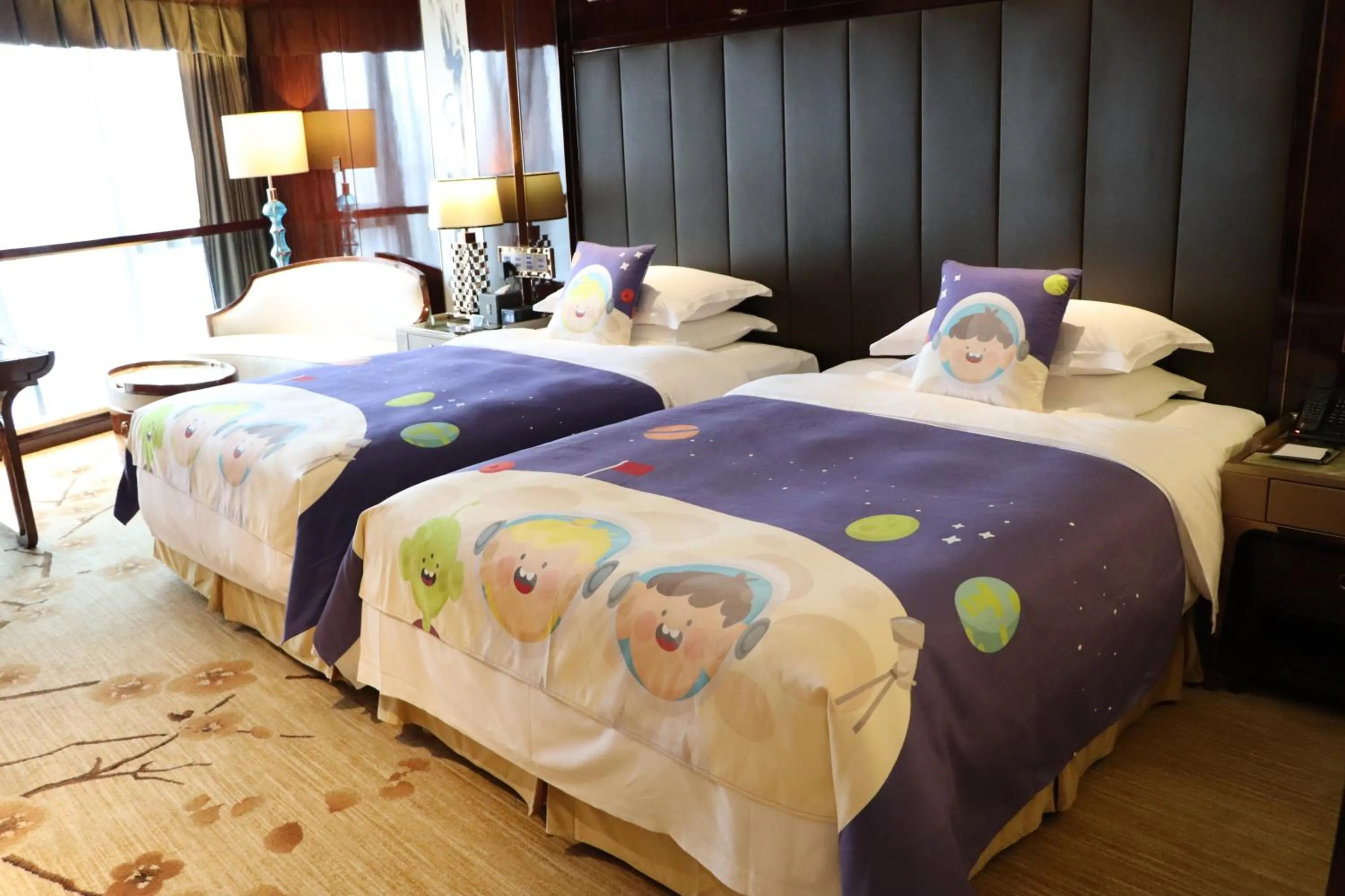 Bed in Estandon Hotel Guangzhou