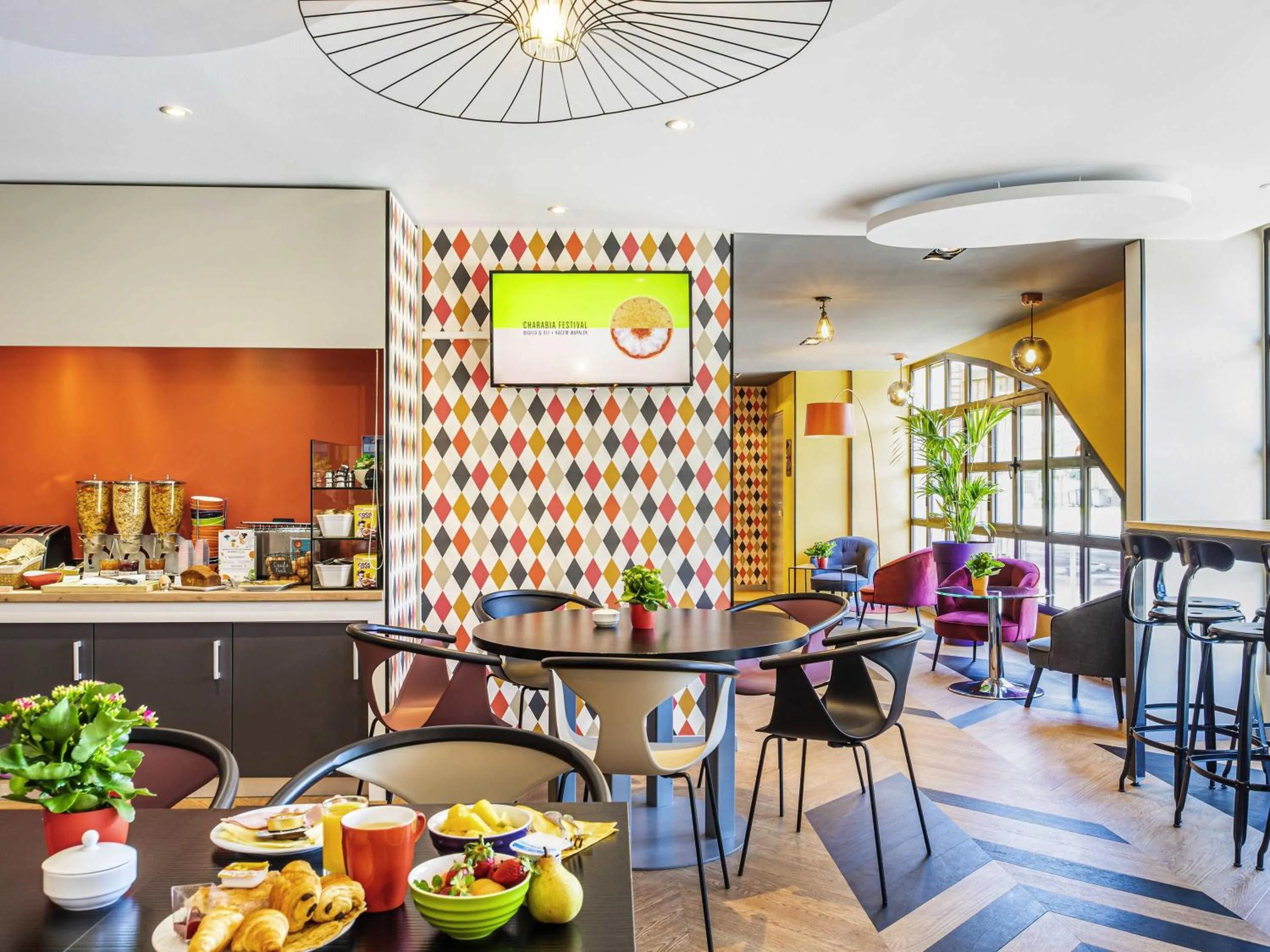 Breakfast in Ibis Styles Reims Centre