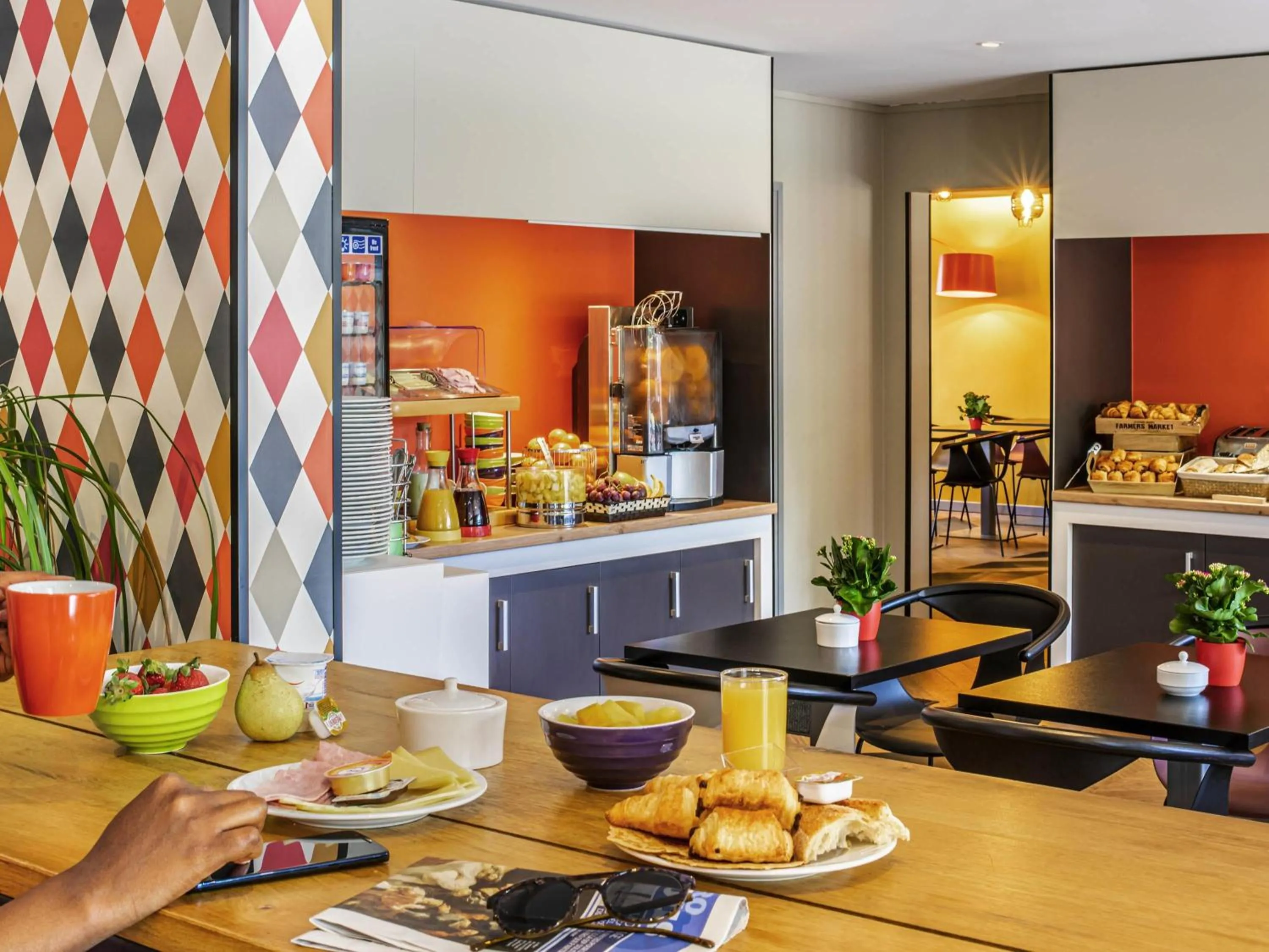 Breakfast in Ibis Styles Reims Centre